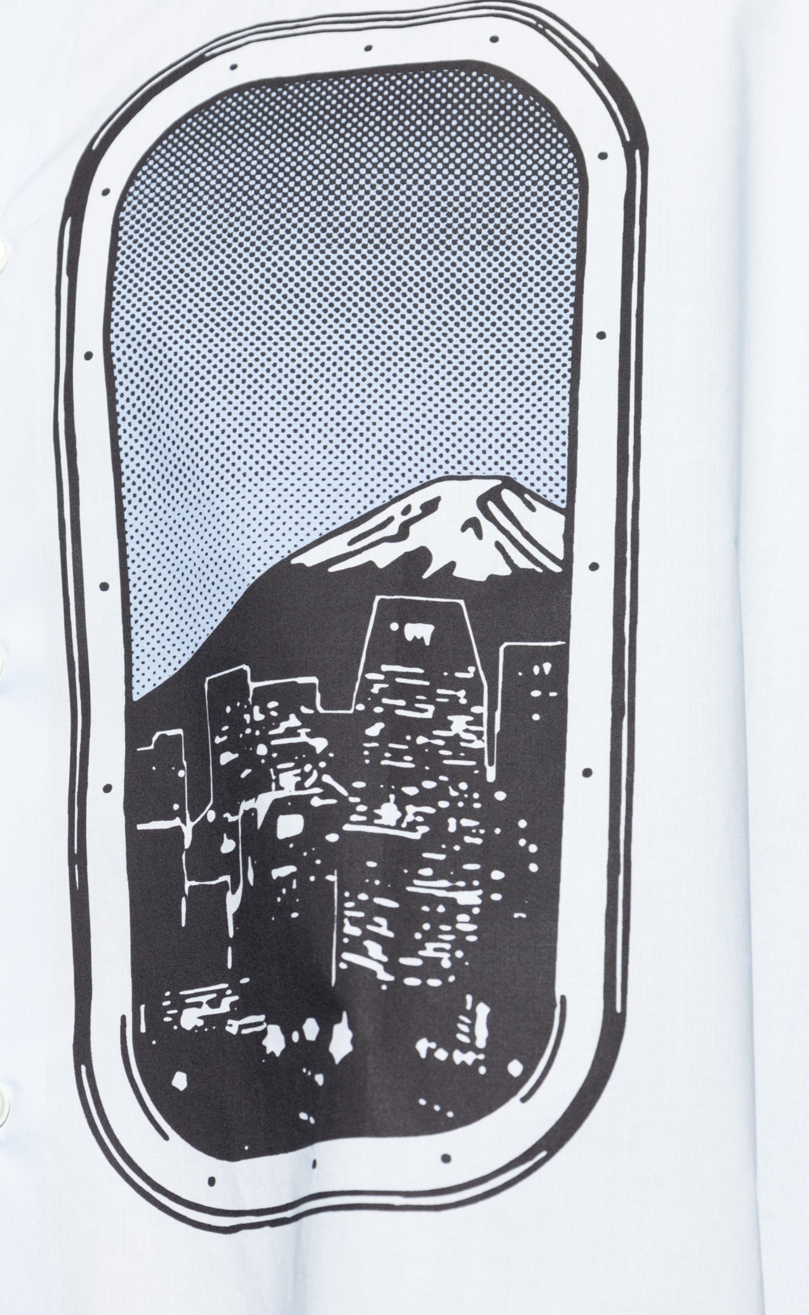 KENZO CITY CASUAL LIGHT BLUE SHIRT