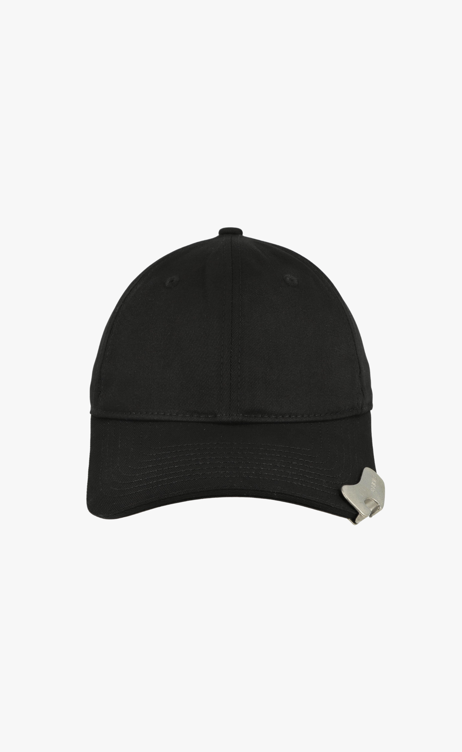 BOTTLE OPENER BLACK SILVER HAT