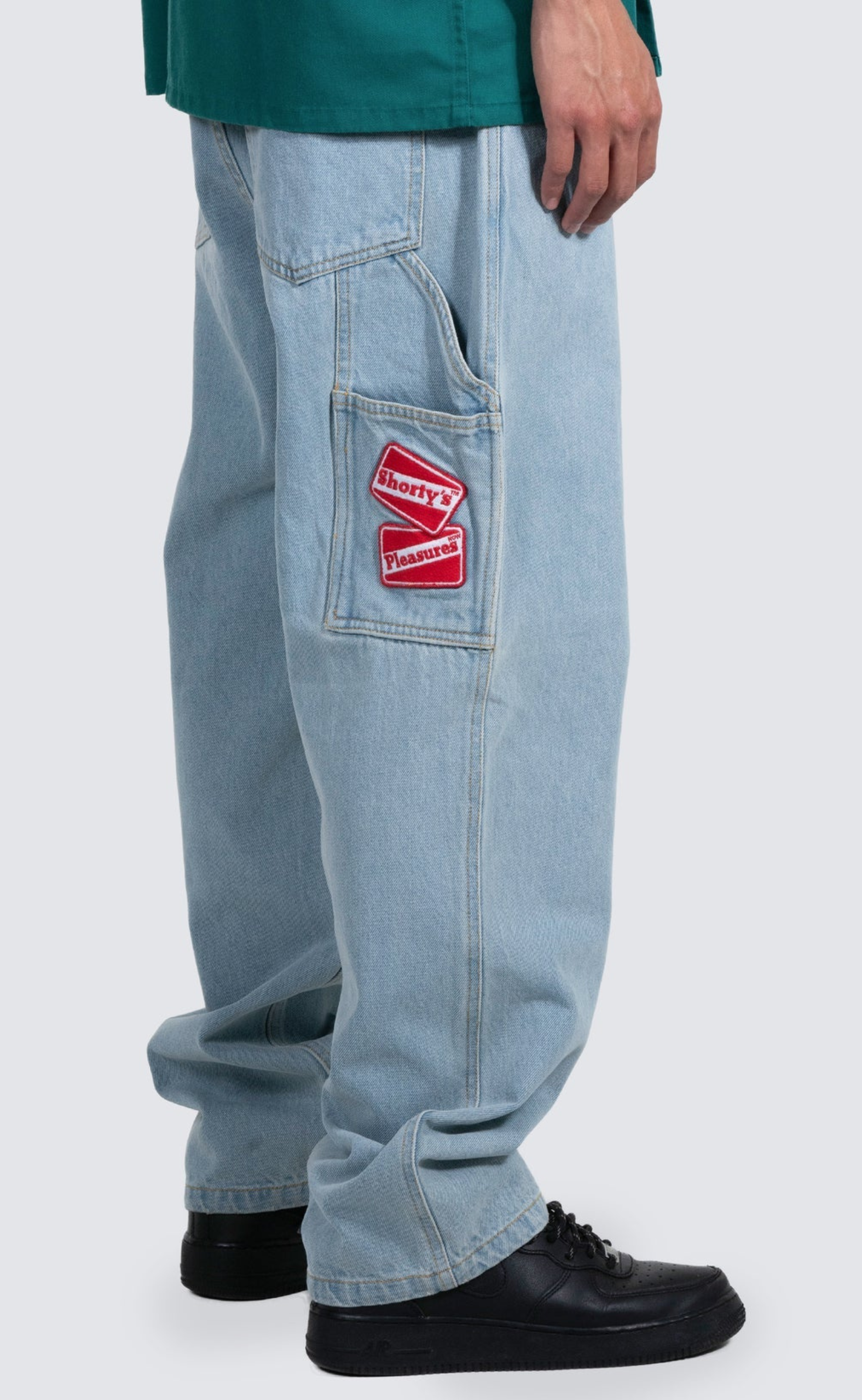 BOX LOGO CARPENTER INDIGO JEANS