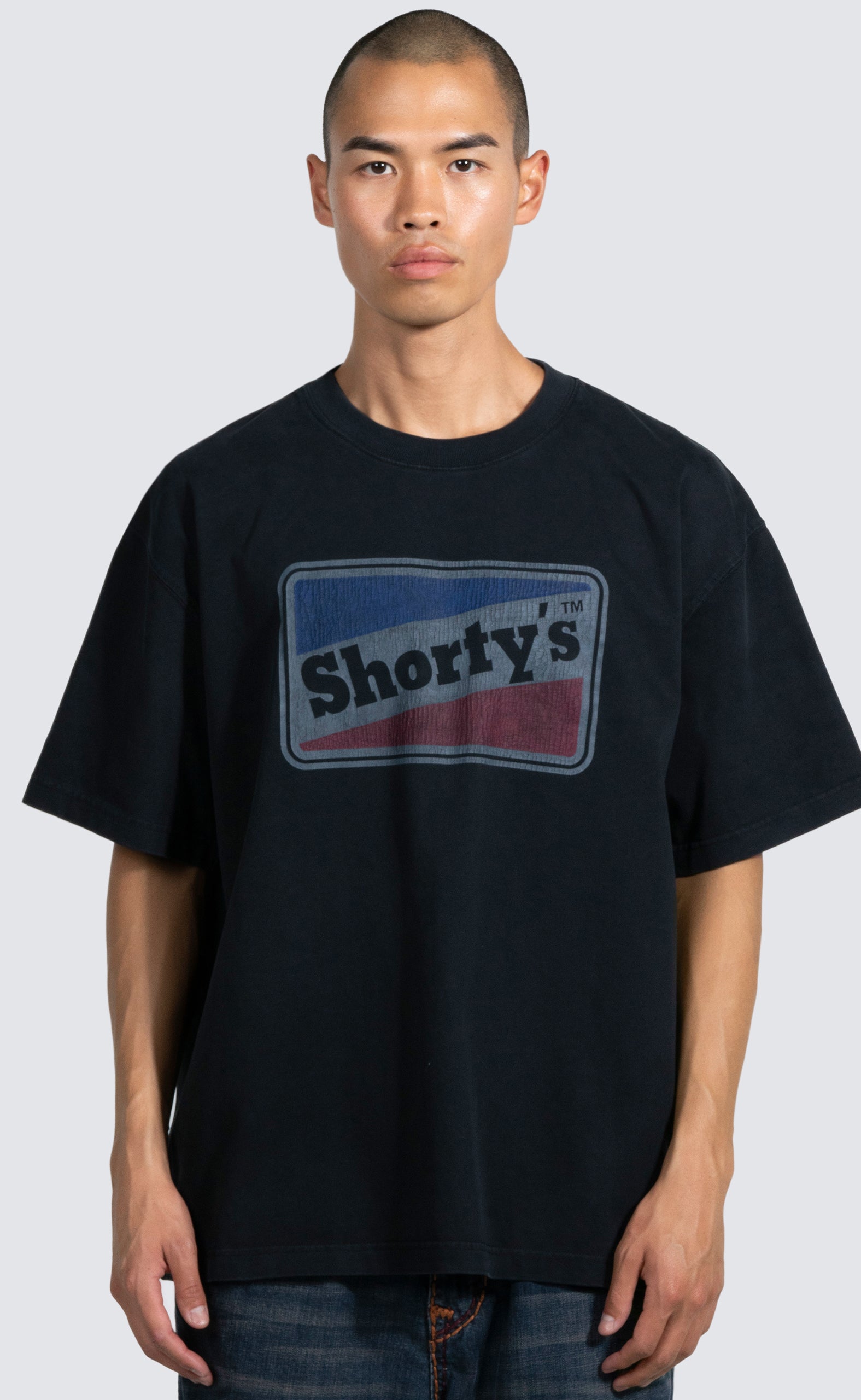 BOX LOGO HEAVYWEIGHT BLACK T-SHIRT