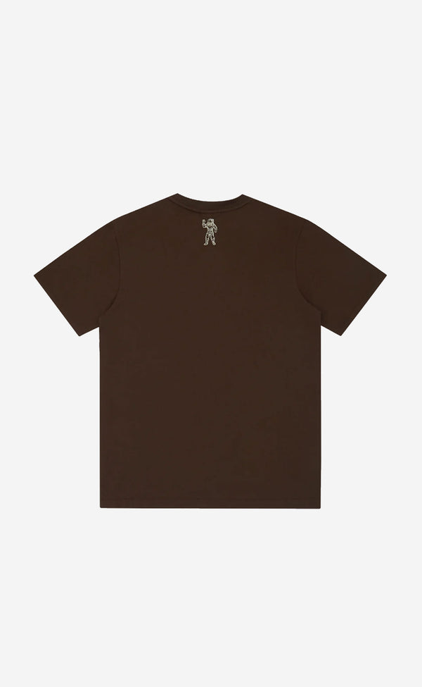 BROWN SMALL ARCH LOGO T-SHIRT