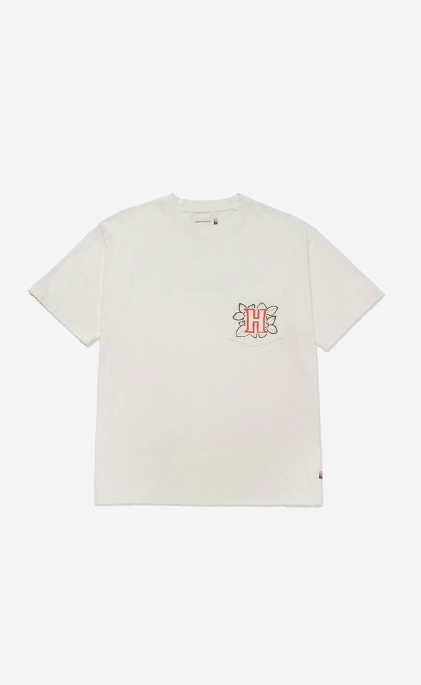 Bone FLORAL POCKET SS TEE T-Shirt