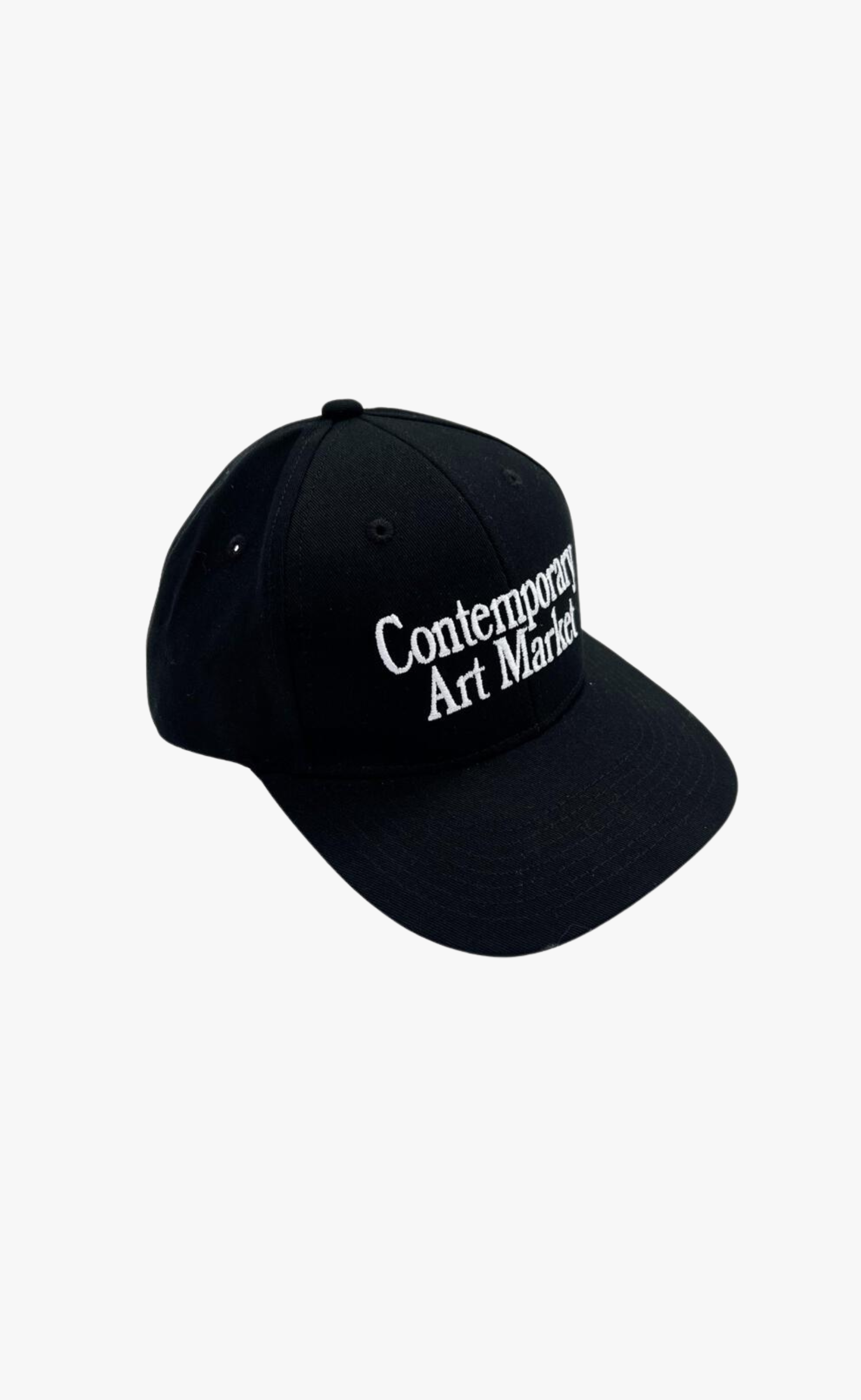 C.A.M. 6 PANEL BLACK HAT