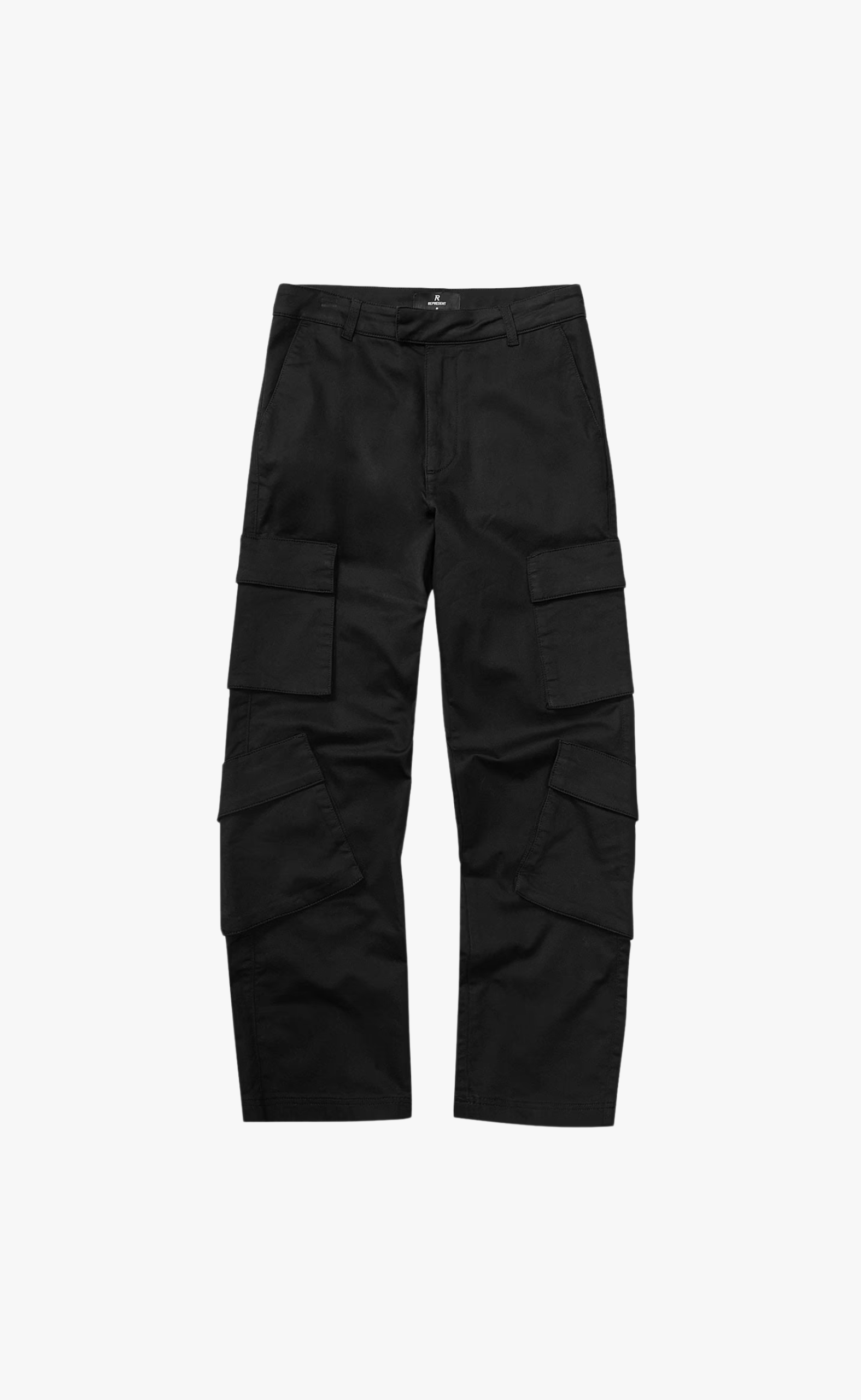 CARGO JET BLACK PANTS