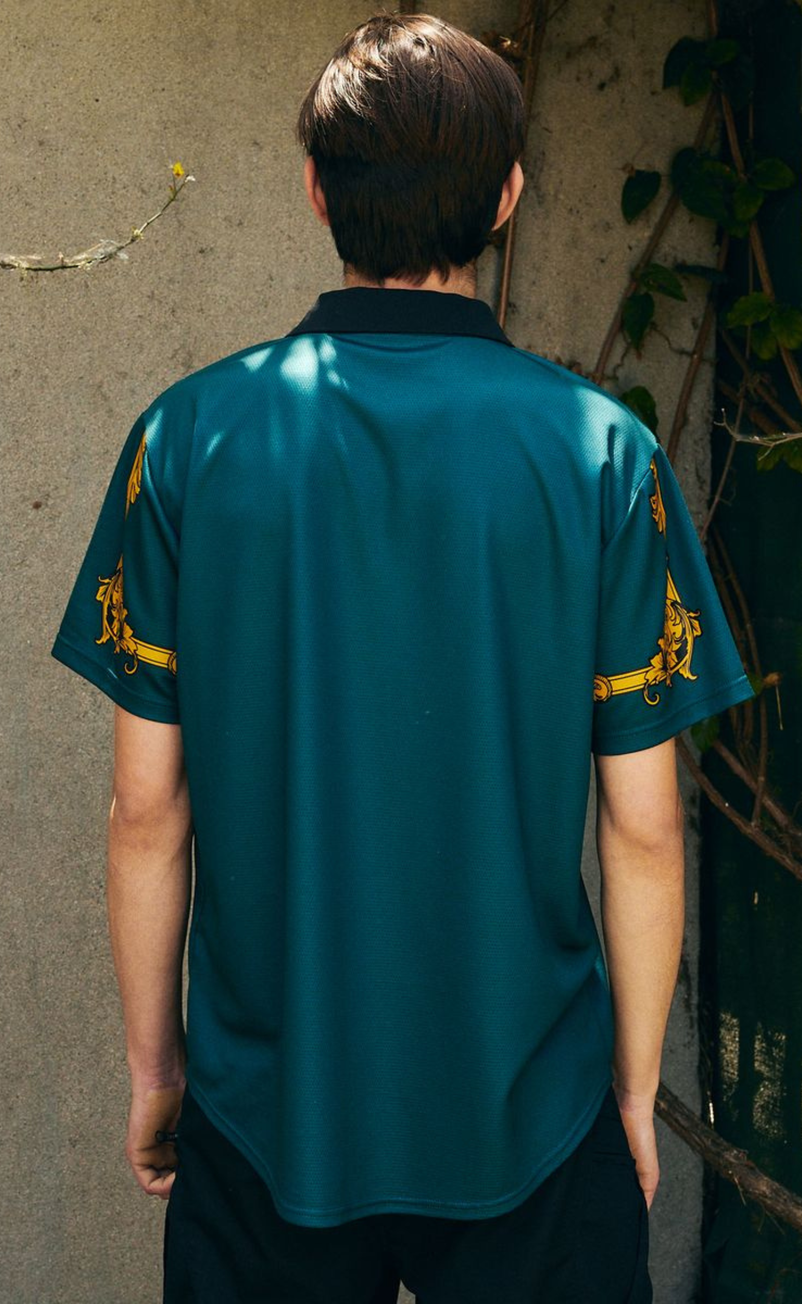 CARLO SOCCER DARK GREEN JERSEY