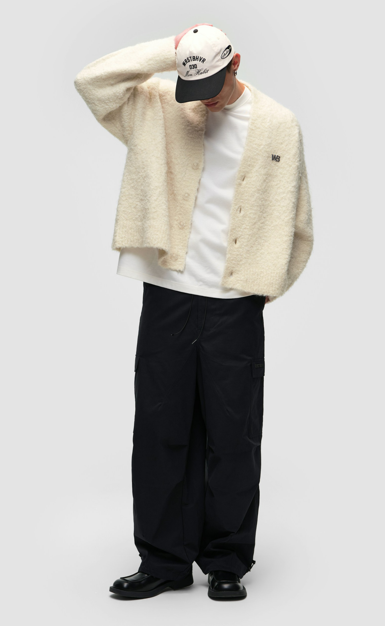 CEDRIC BLACK GARDENIA HAT