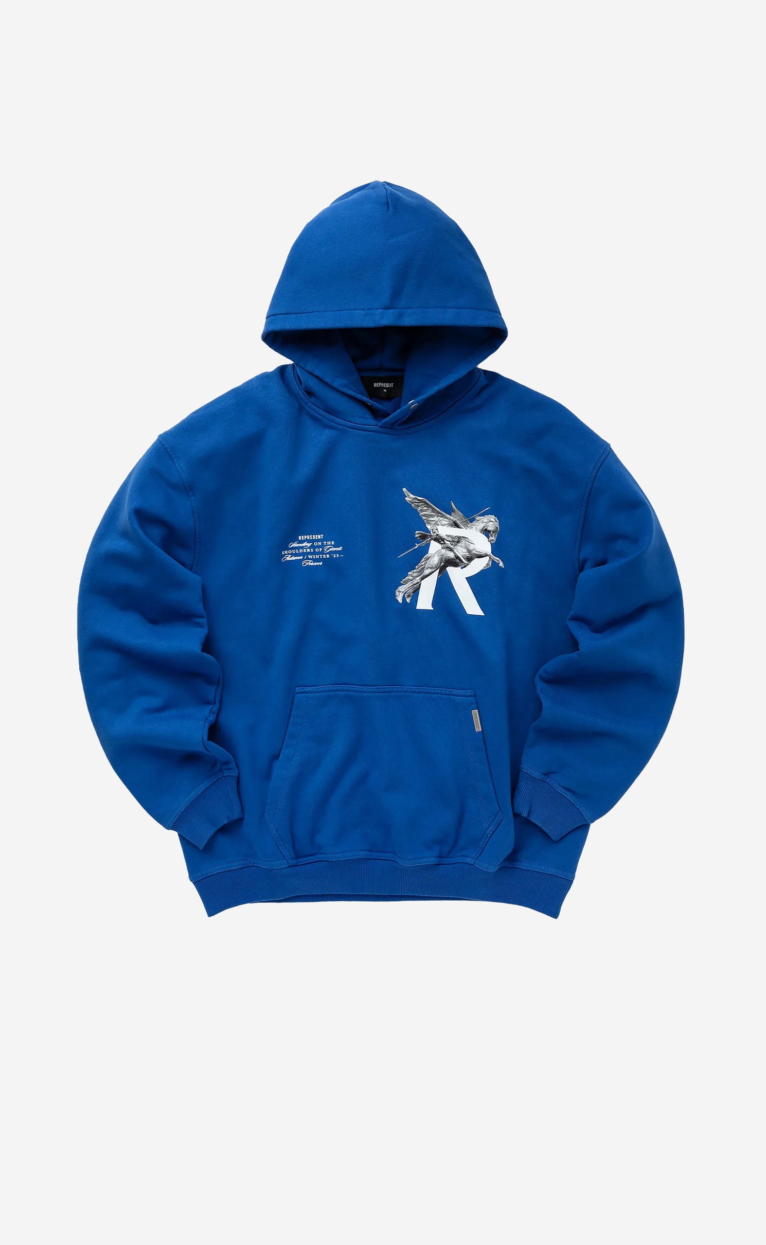 COBALT SHOULDERS OF GIANTS HOODIE