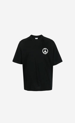 COUNTY PEACE OVER T-SHIRT BLACK WHITE
