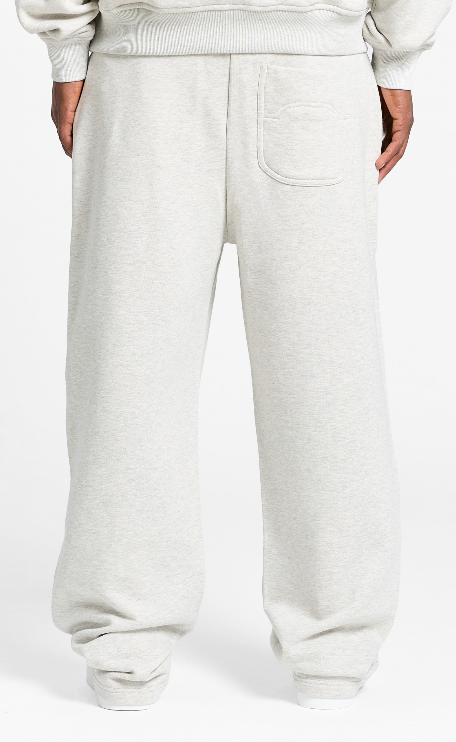 CREATIVE DEPT  MELANGE GREY SWEATPANTS