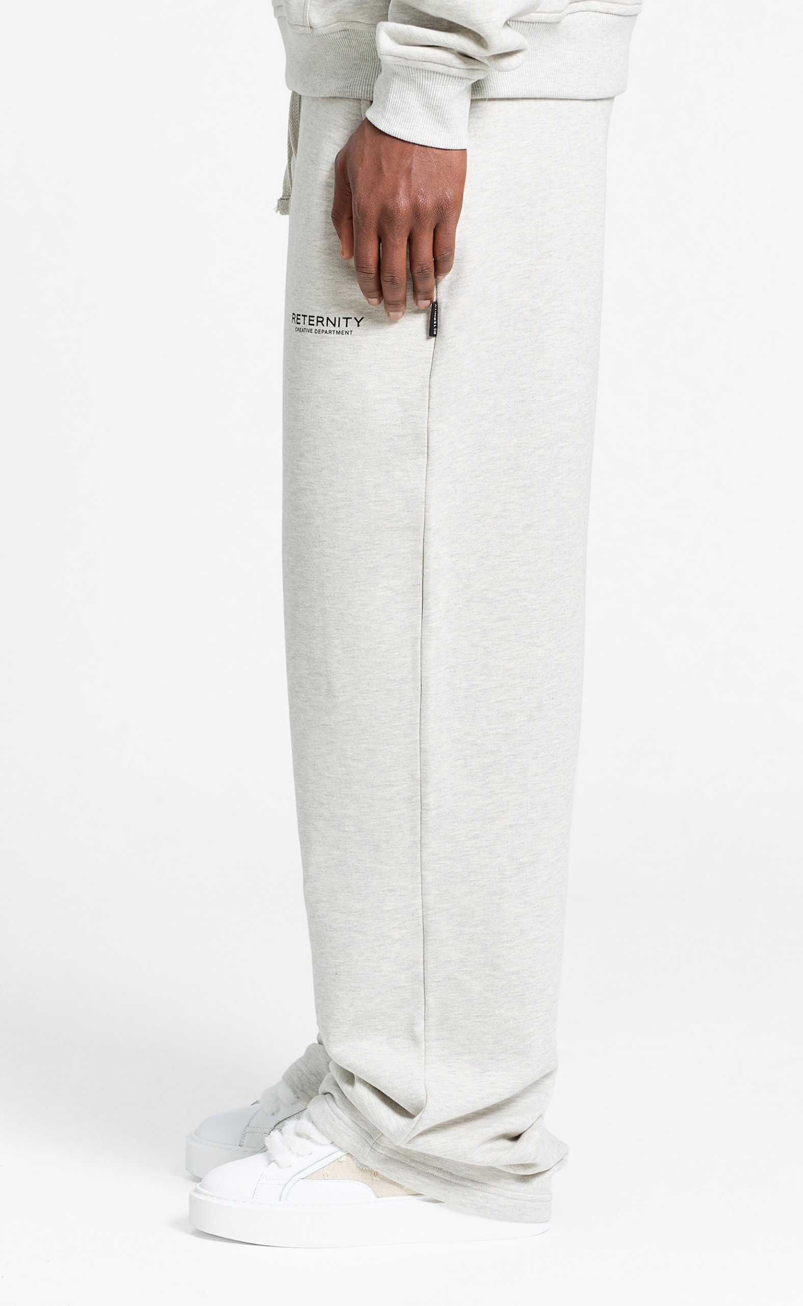 CREATIVE DEPT  MELANGE GREY SWEATPANTS