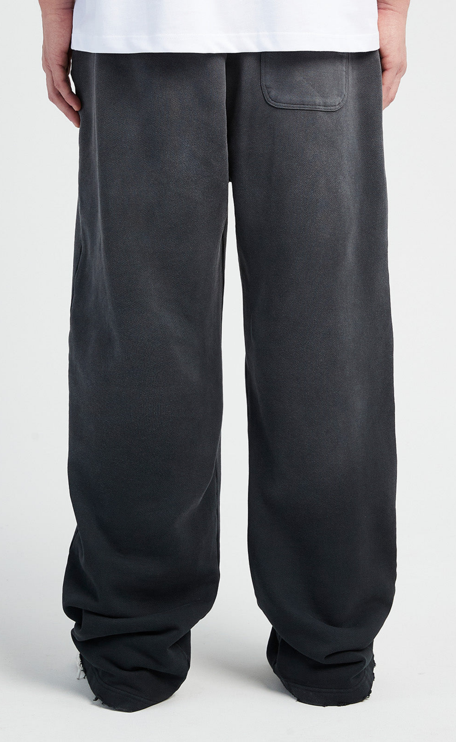 CREATIVE DPT FADED BLACK SWEATPANTS