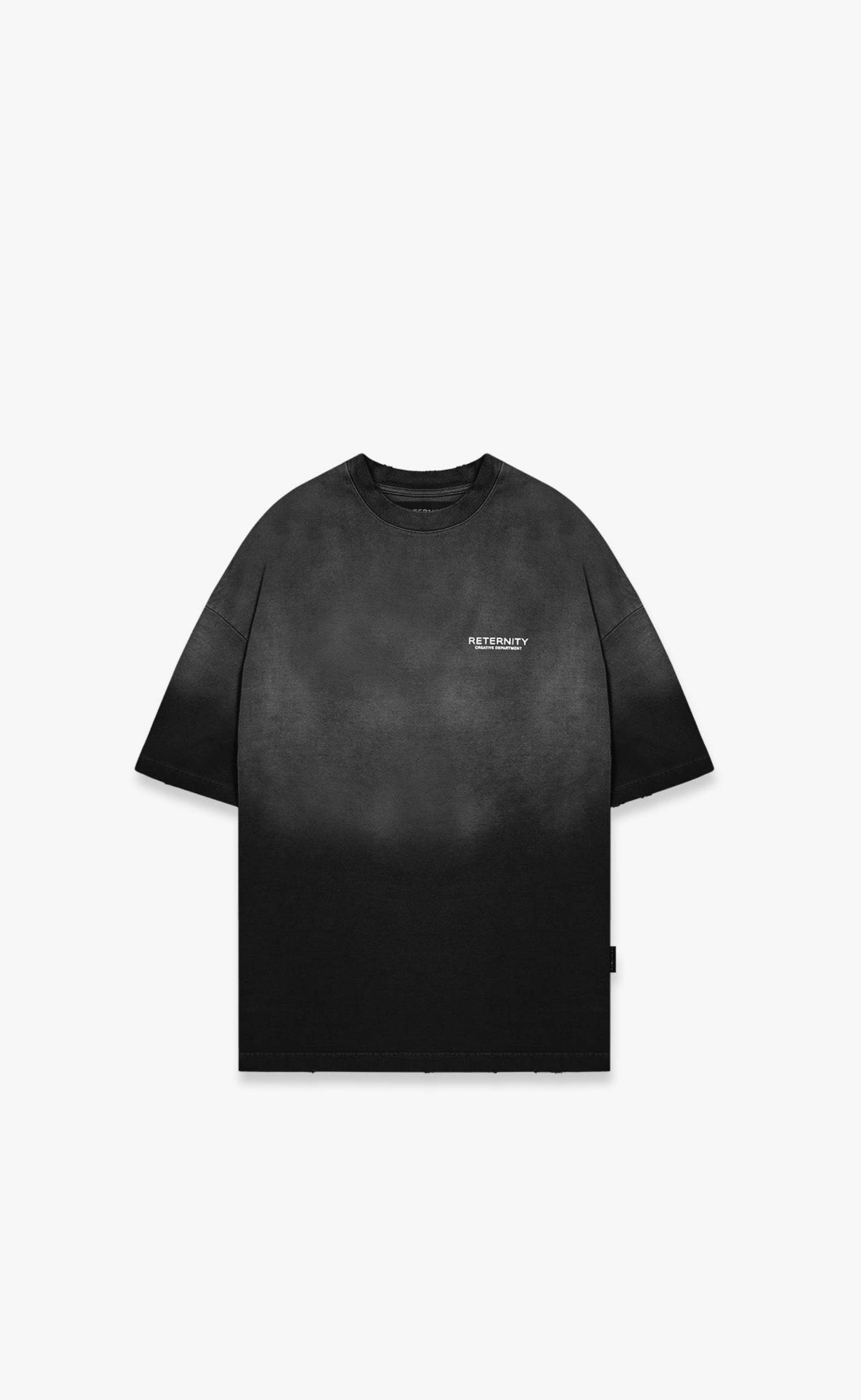 CREATIVE DPT FADED BLACK T-SHIRT