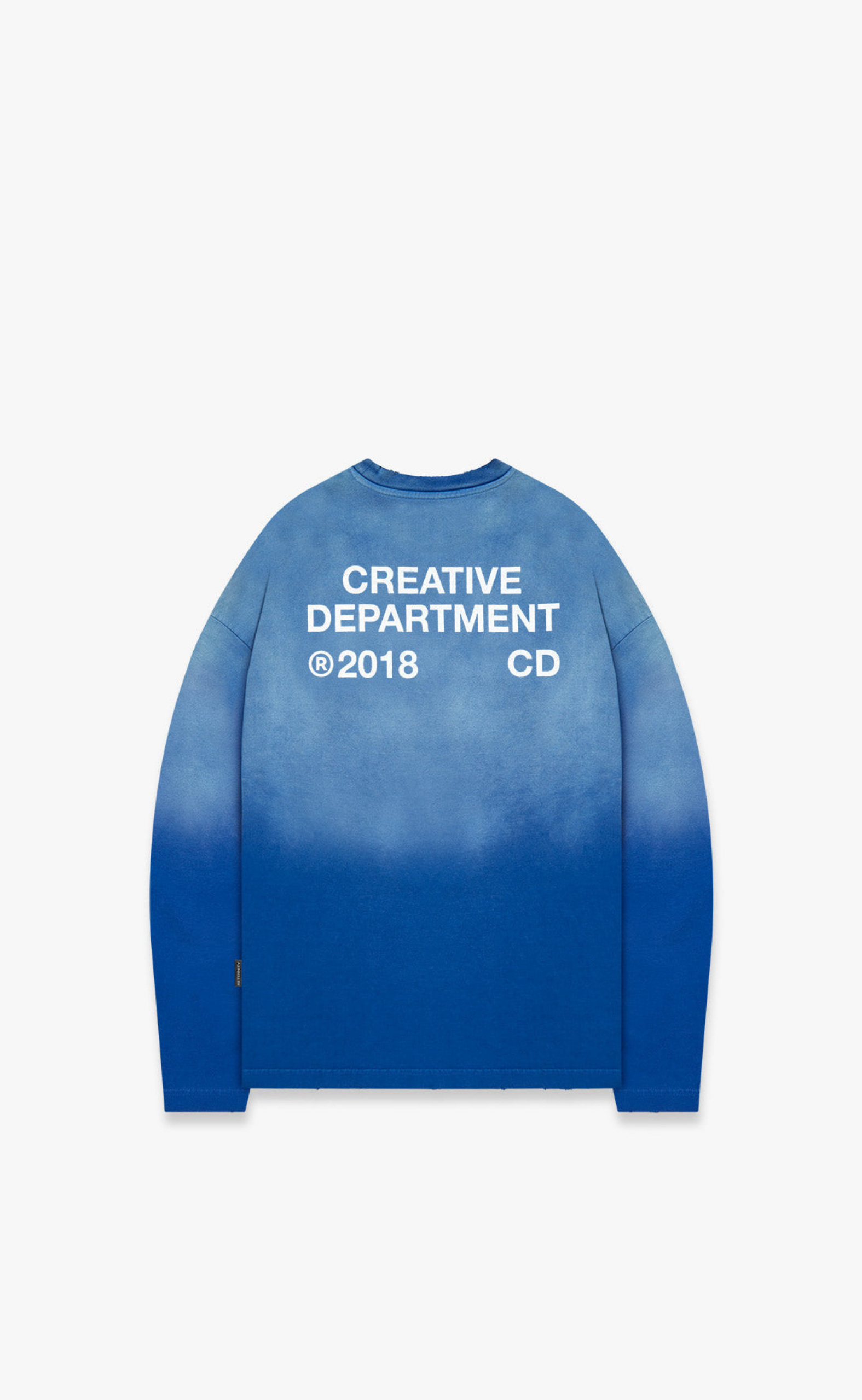 CREATIVE DPT FADED BLUE LONGSLEEVE