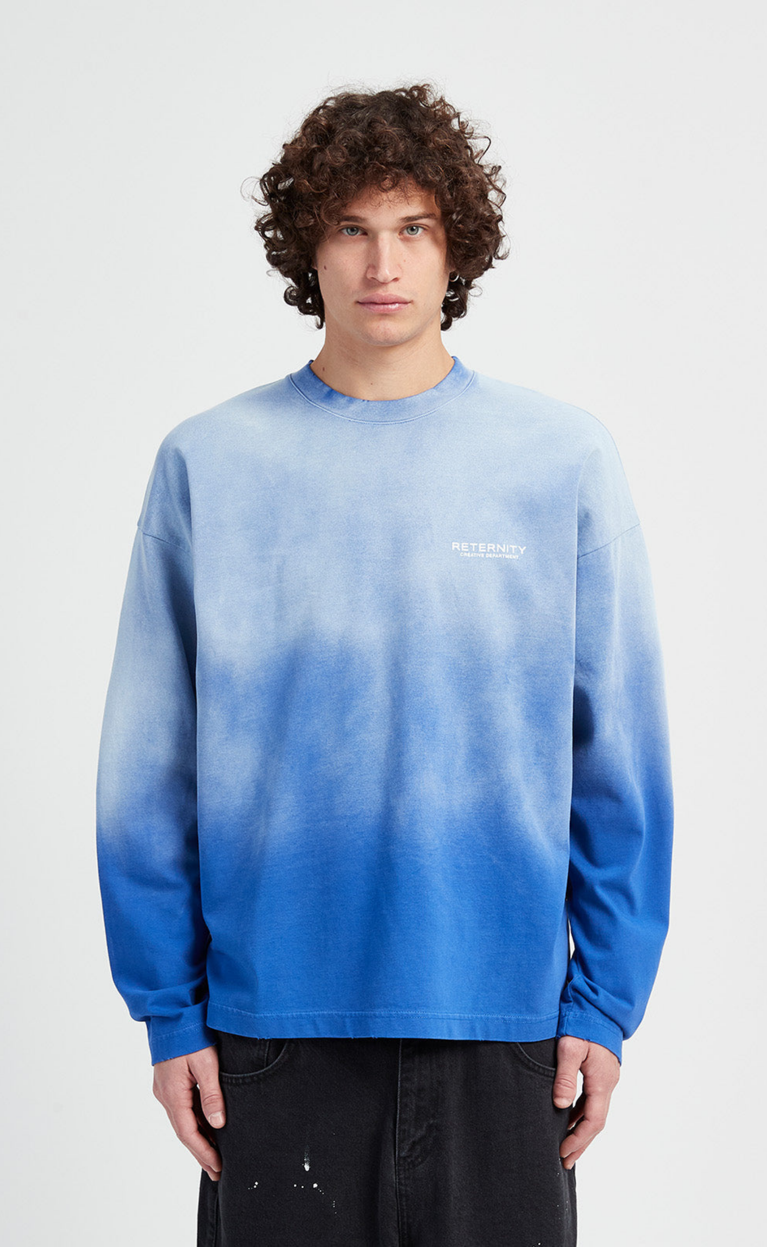 CREATIVE DPT FADED BLUE LONGSLEEVE