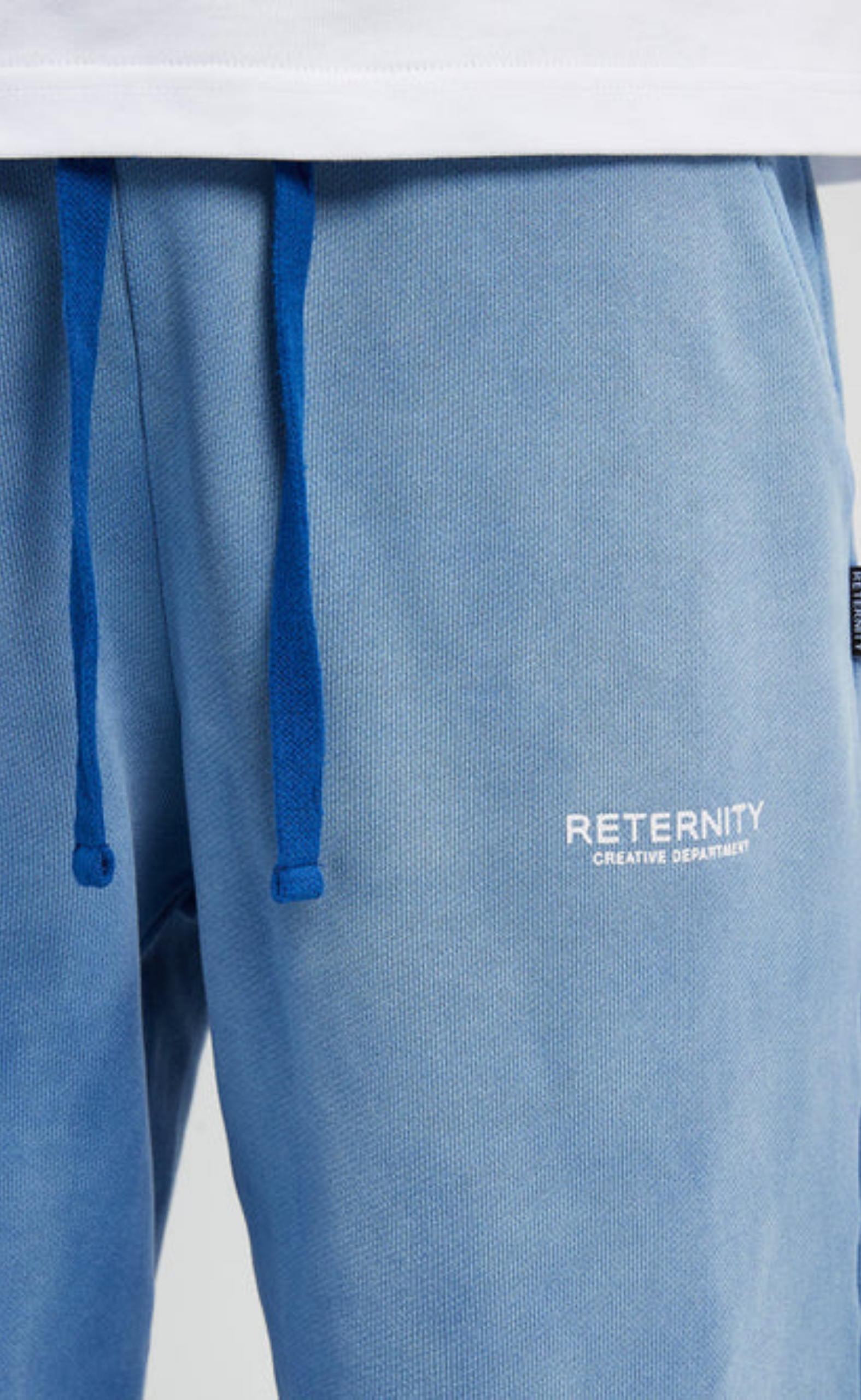 CREATIVE DPT FADED BLUE SWEATPANTS