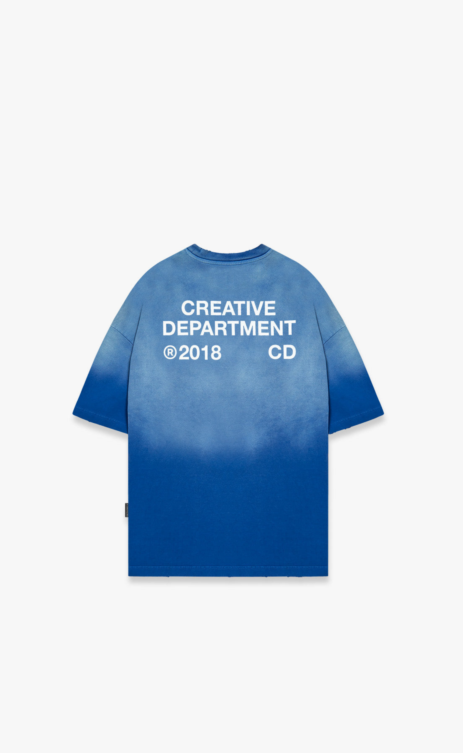 CREATIVE DPT FADED BLUE T-SHIRT