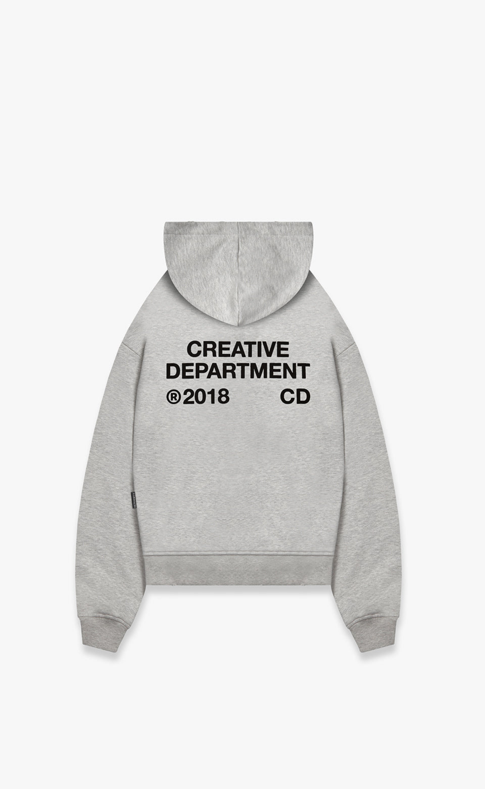 CREATIVE DPT MELANGE GREY HOODIE