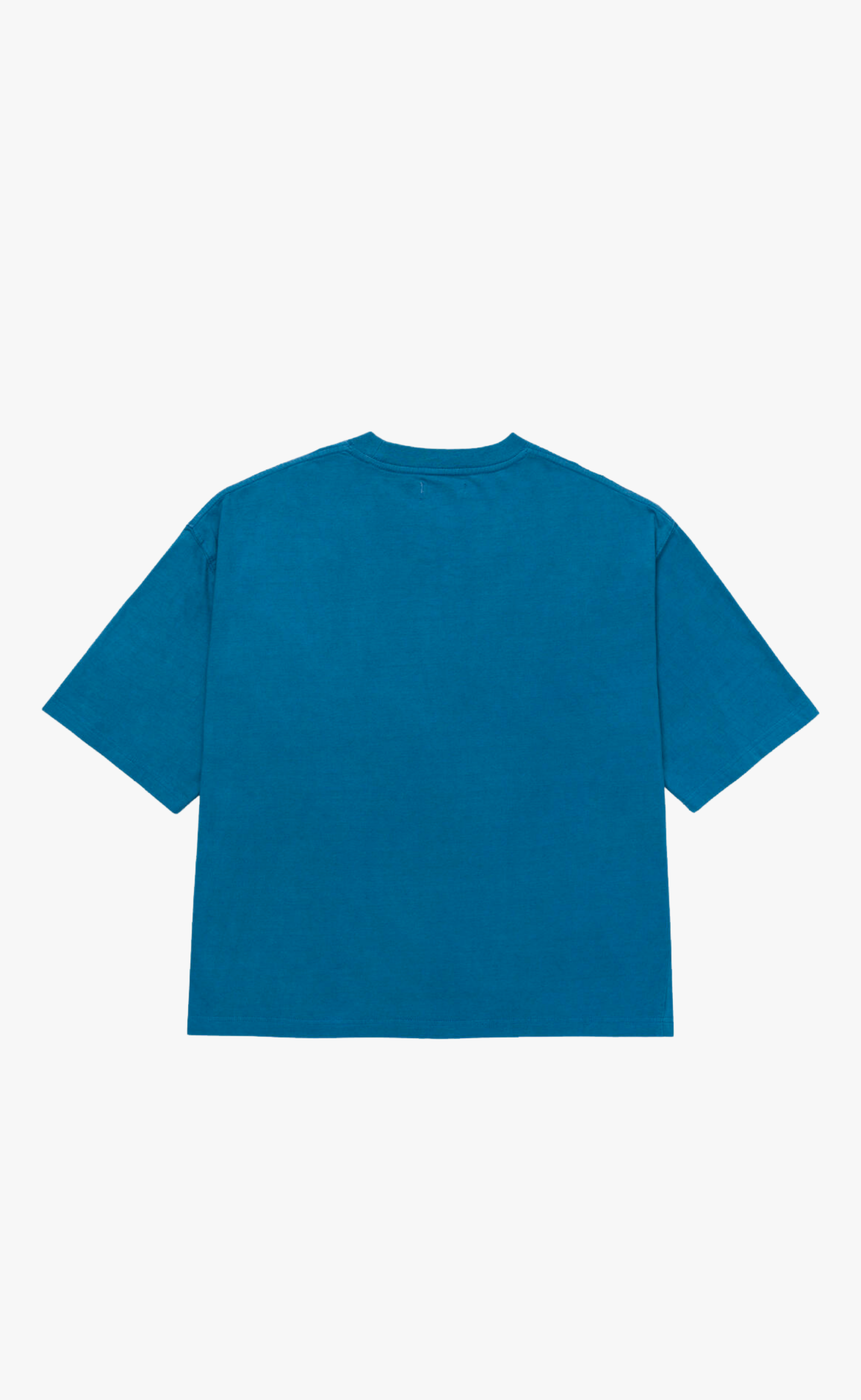 CREST LOGO BOX BLUE T-SHIRT