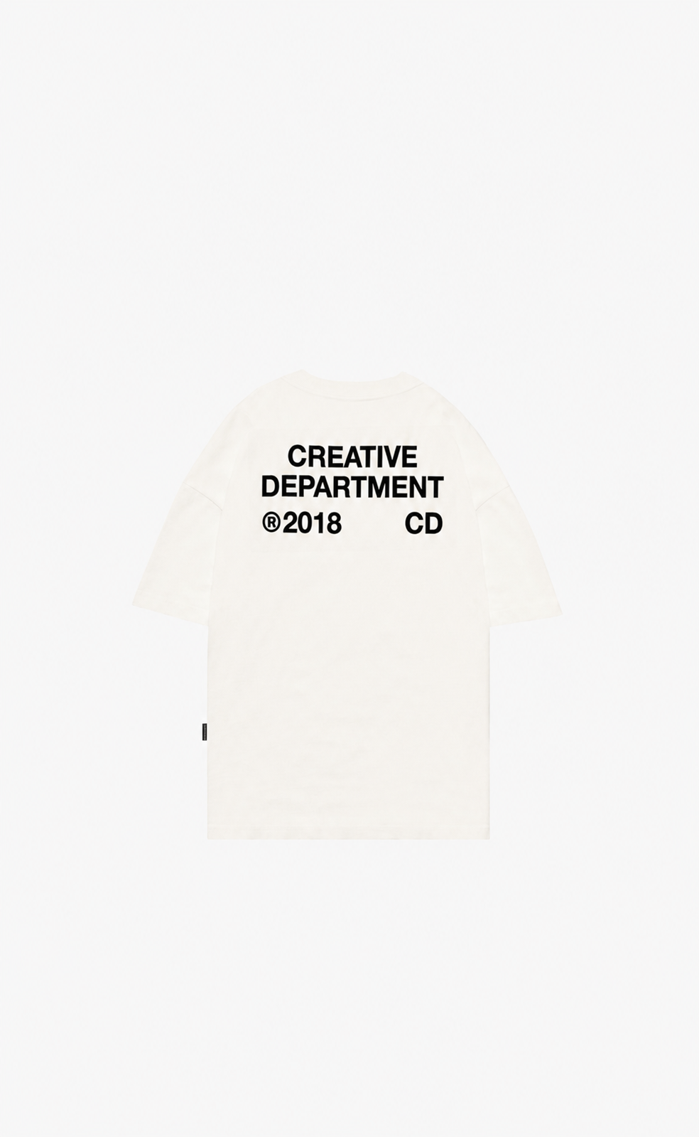 CREATIVE DEPT OFF WHITE T-SHIRT