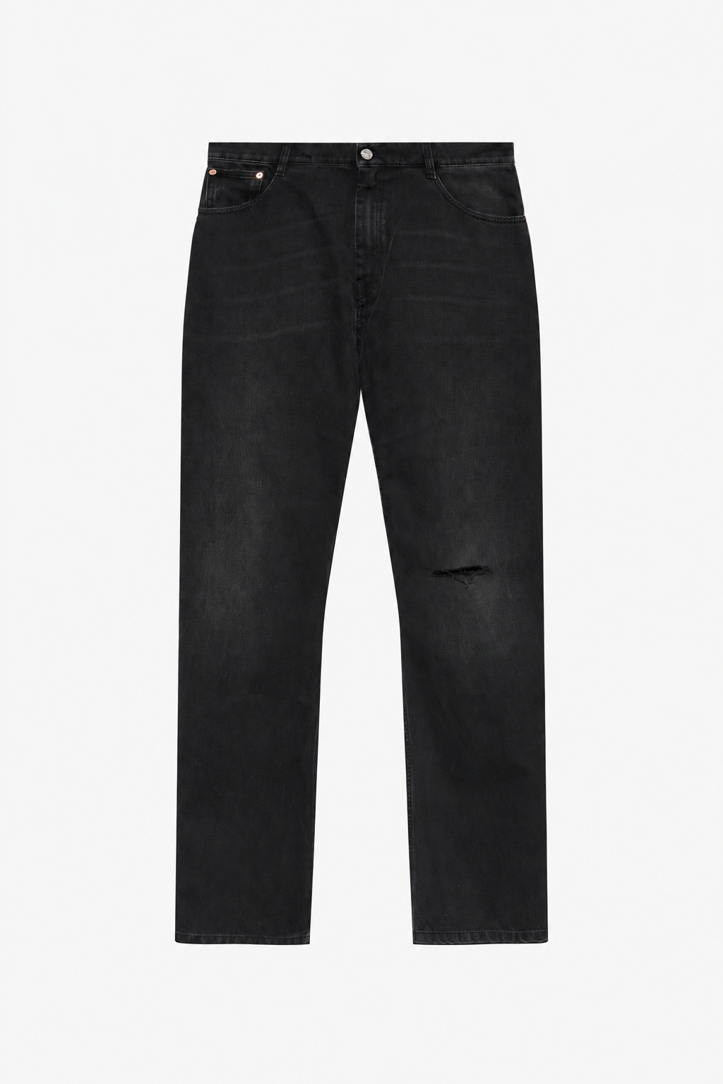 O-LEG WINTAGE BLACK JEANS