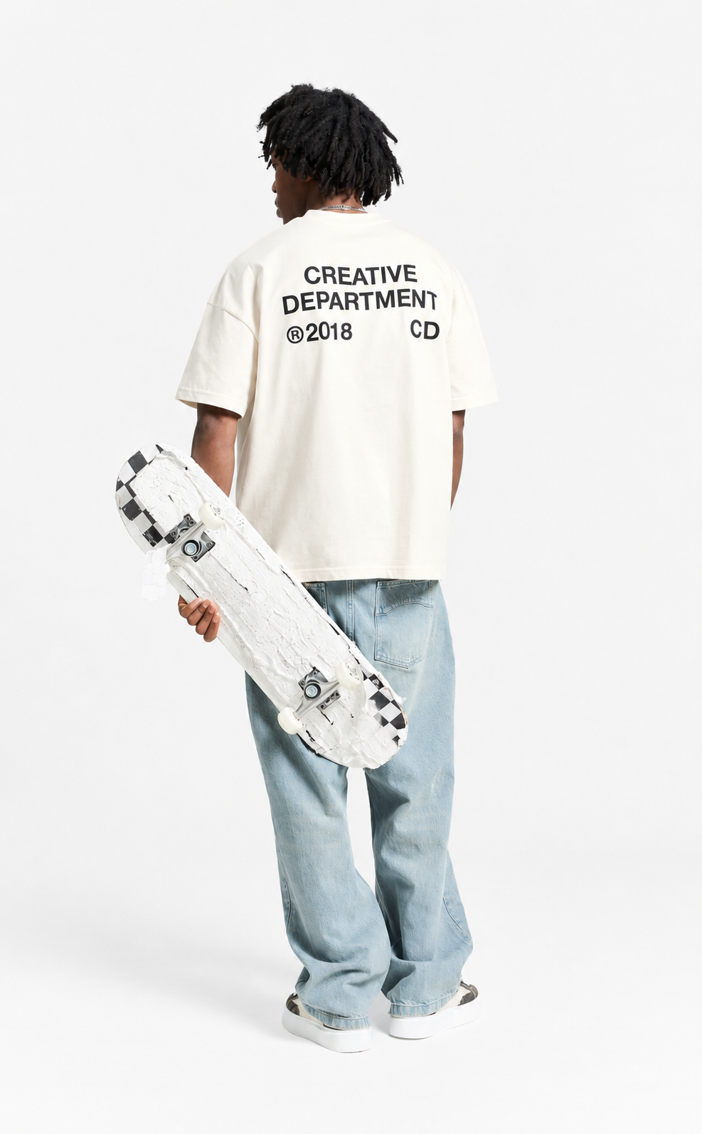 CREATIVE DEPT OFF WHITE T-SHIRT