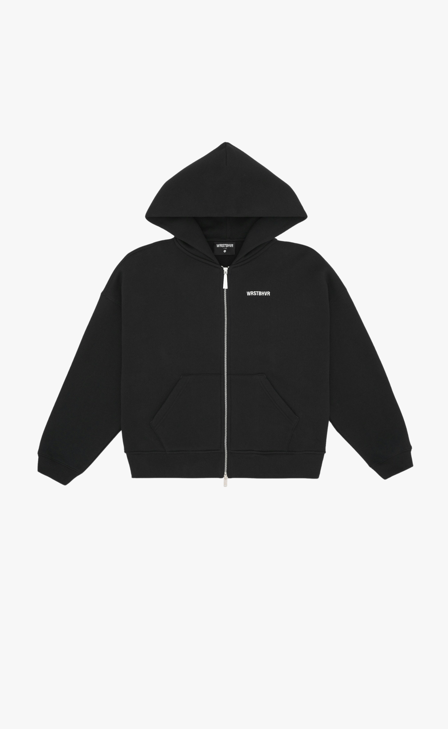 DIAGO V2 ZIP JET BLACK HOODIE