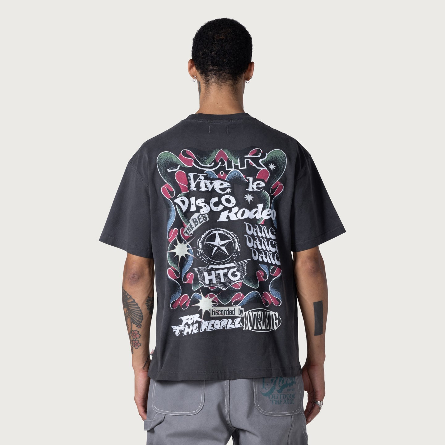 DISCO RODEO BLACK T-SHIRT