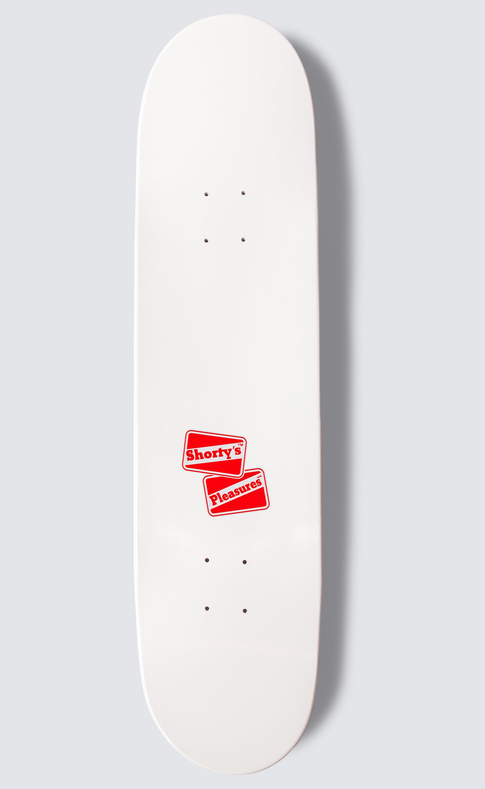 DOUBLES 8.5 RED SKATEBORD DECK