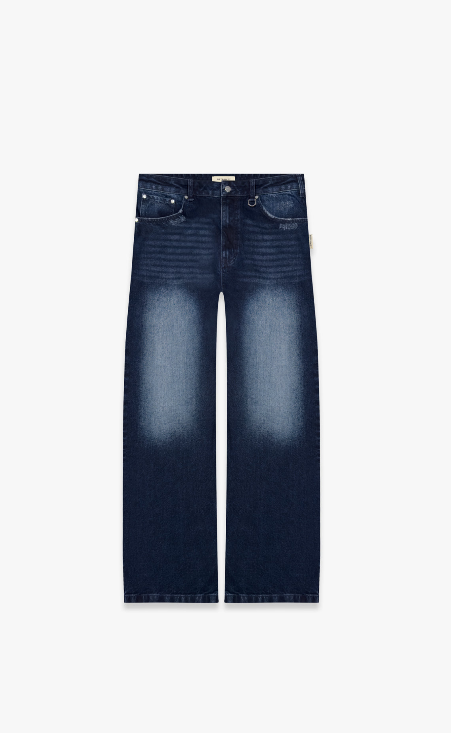 ESSENTIAL BAGGY DENIM DARK BLUE JEANS