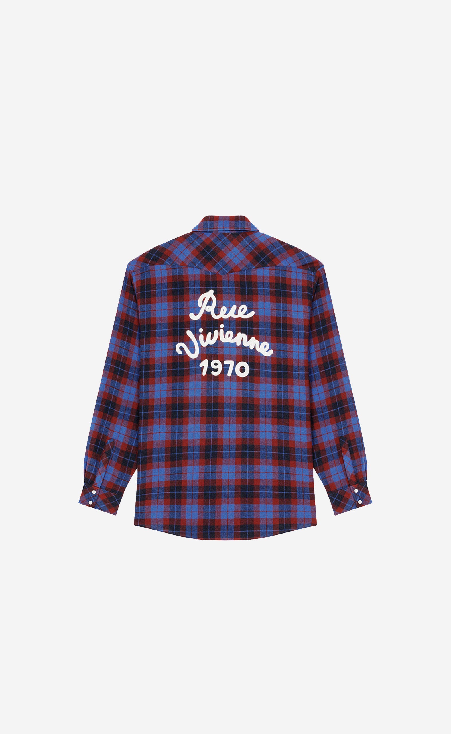 ROYAL BLUE RUE VIVIENNE 1970 WESTERN SH