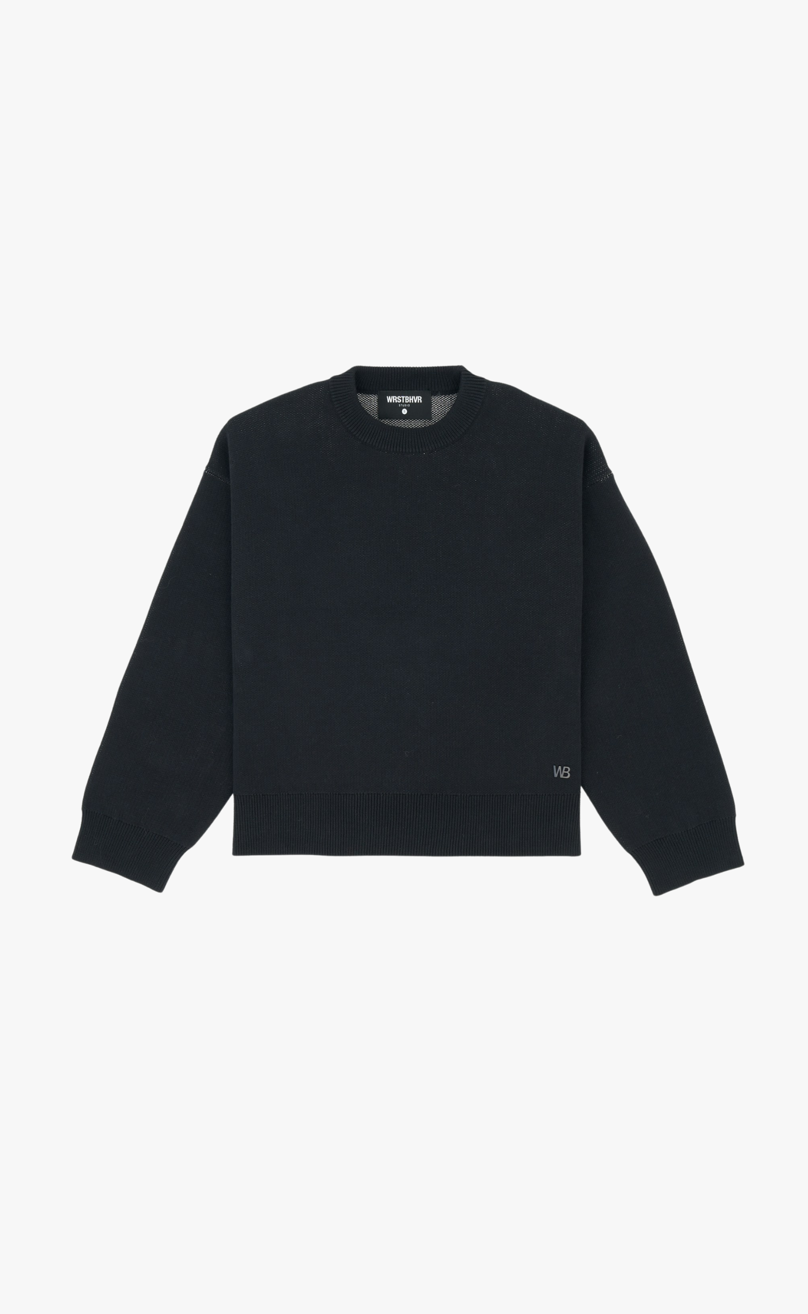 GARM JET BLACK SWEATER