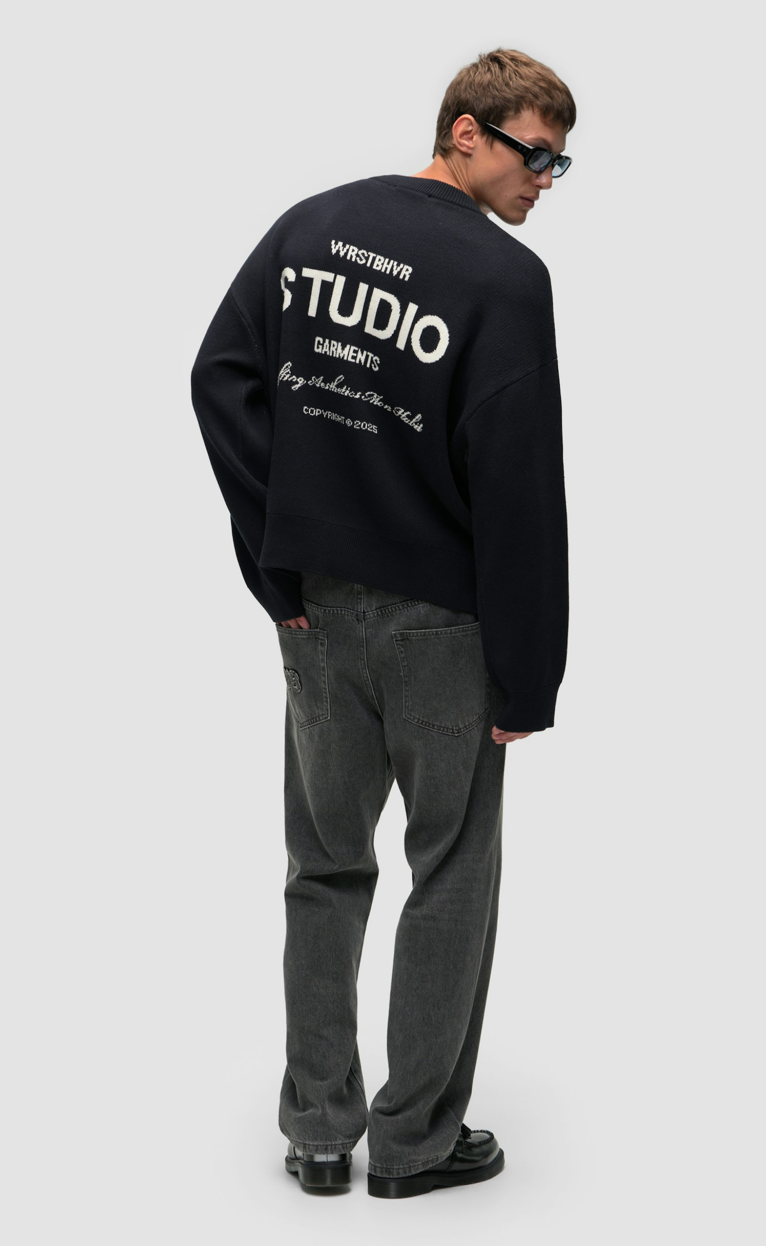 GARM JET BLACK SWEATER