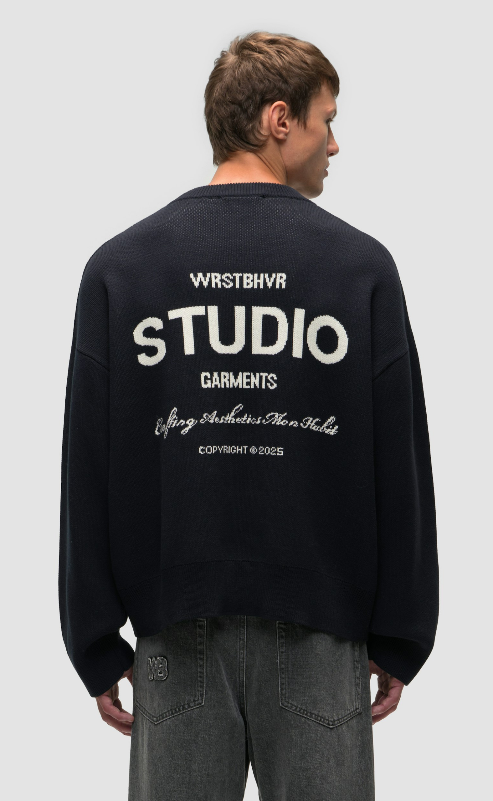 GARM JET BLACK SWEATER