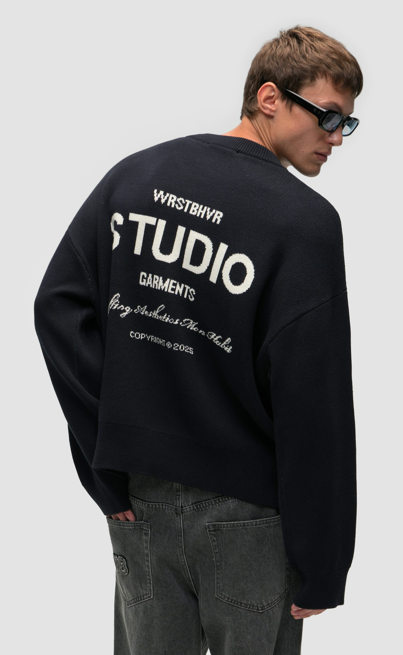 GARM JET BLACK SWEATER