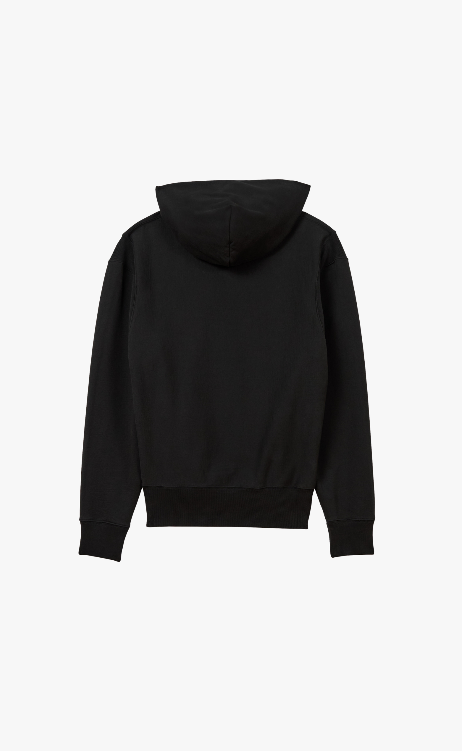 GOTS BOKE FLOWER 2.0 EMBROIDERED CLASSIC BLACK HOODIE