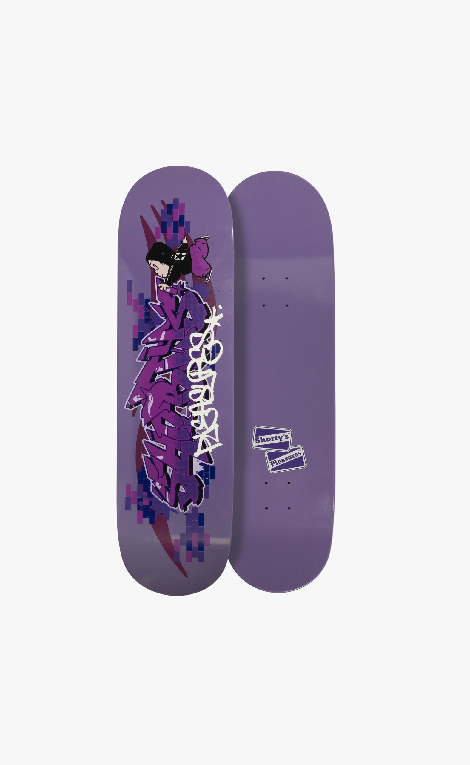 GRAFF 8.5 LILAC SKATEBORD DECK