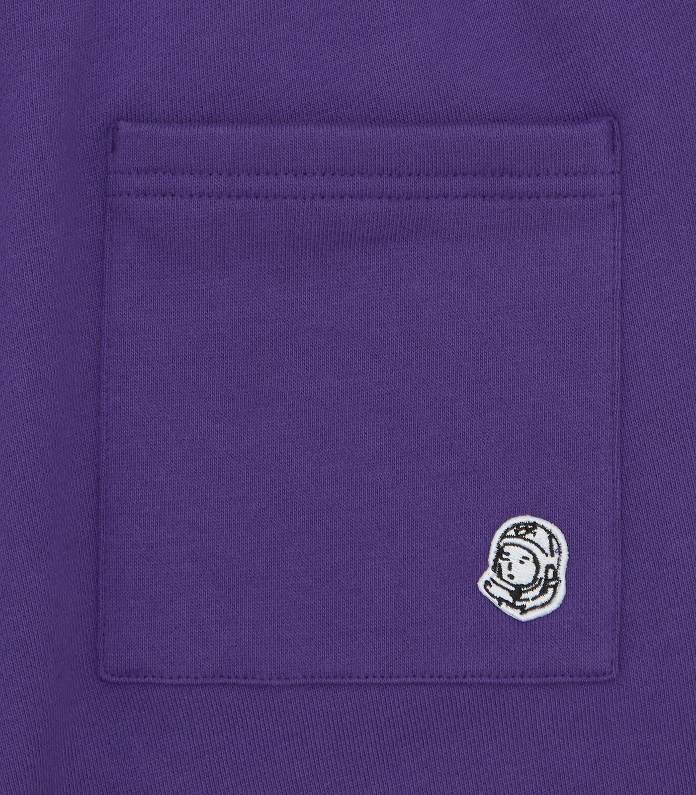 GRAPE SMALL ARCH LOGO SHORTS