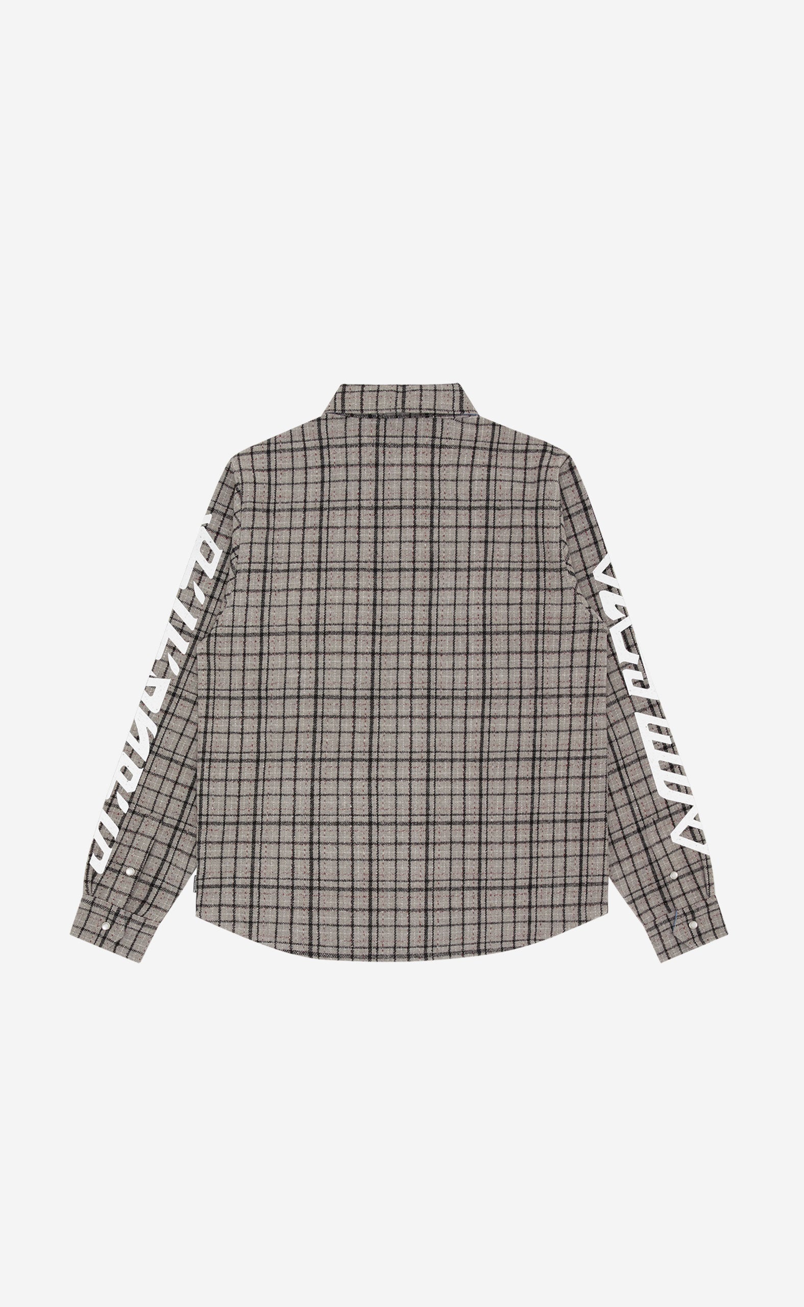 GREY CHECK SHIRT