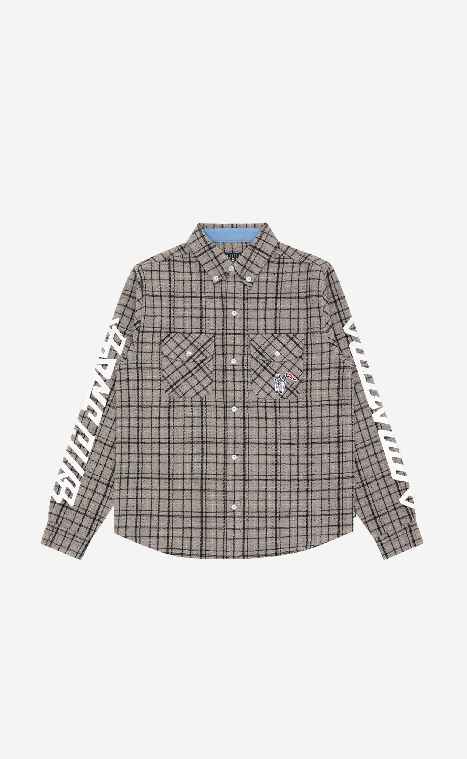 GREY CHECK SHIRT