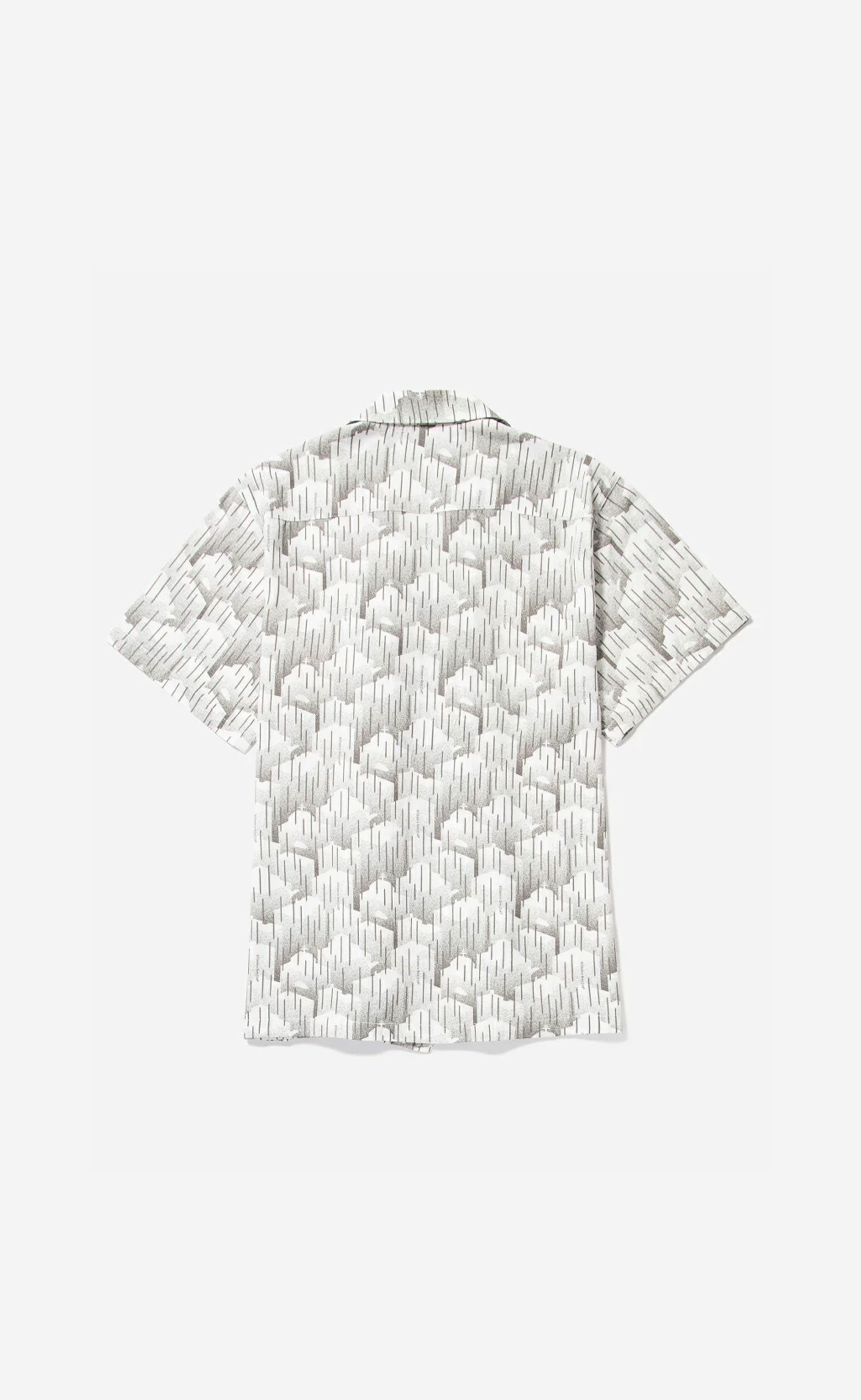 GREY CITY RAIN CAMP COLLAR SHIRT