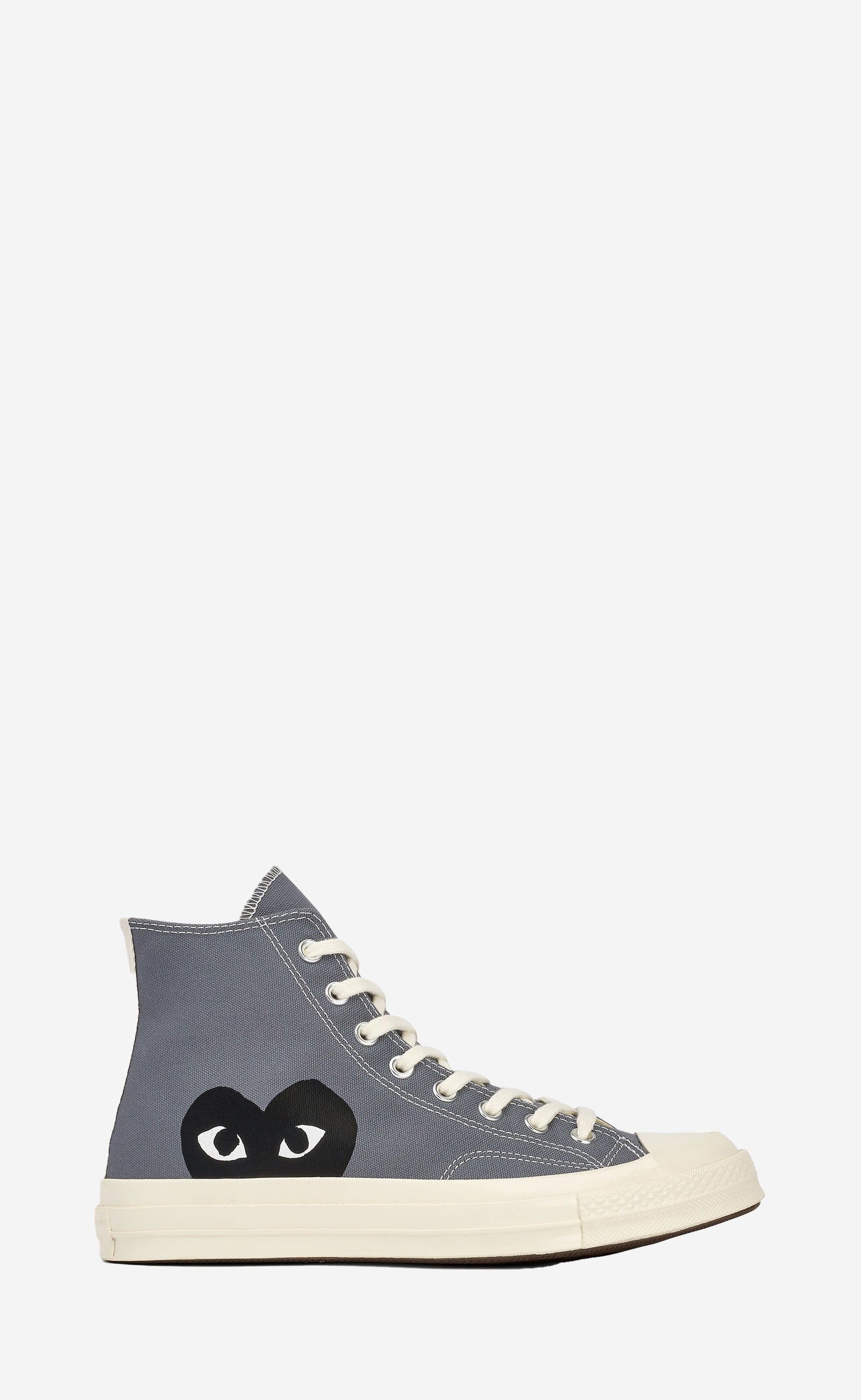 GREY PLAY COMME DES GARÇONS X CONVERSE BLACK HEART CHUCK TAYLOR ALL ST