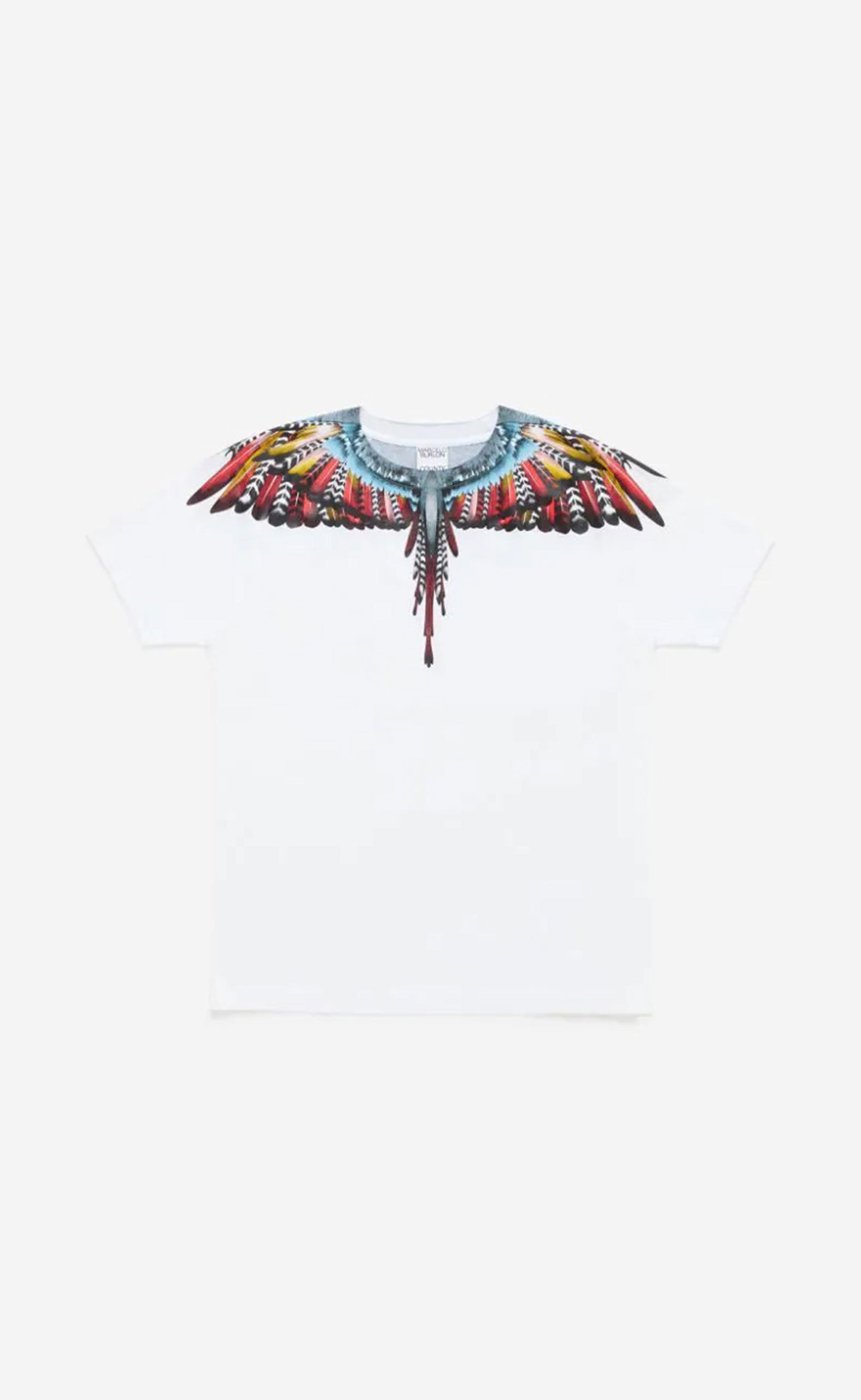 GRIZZLY WINGS REGULAR T-SHIRT WHITE RED