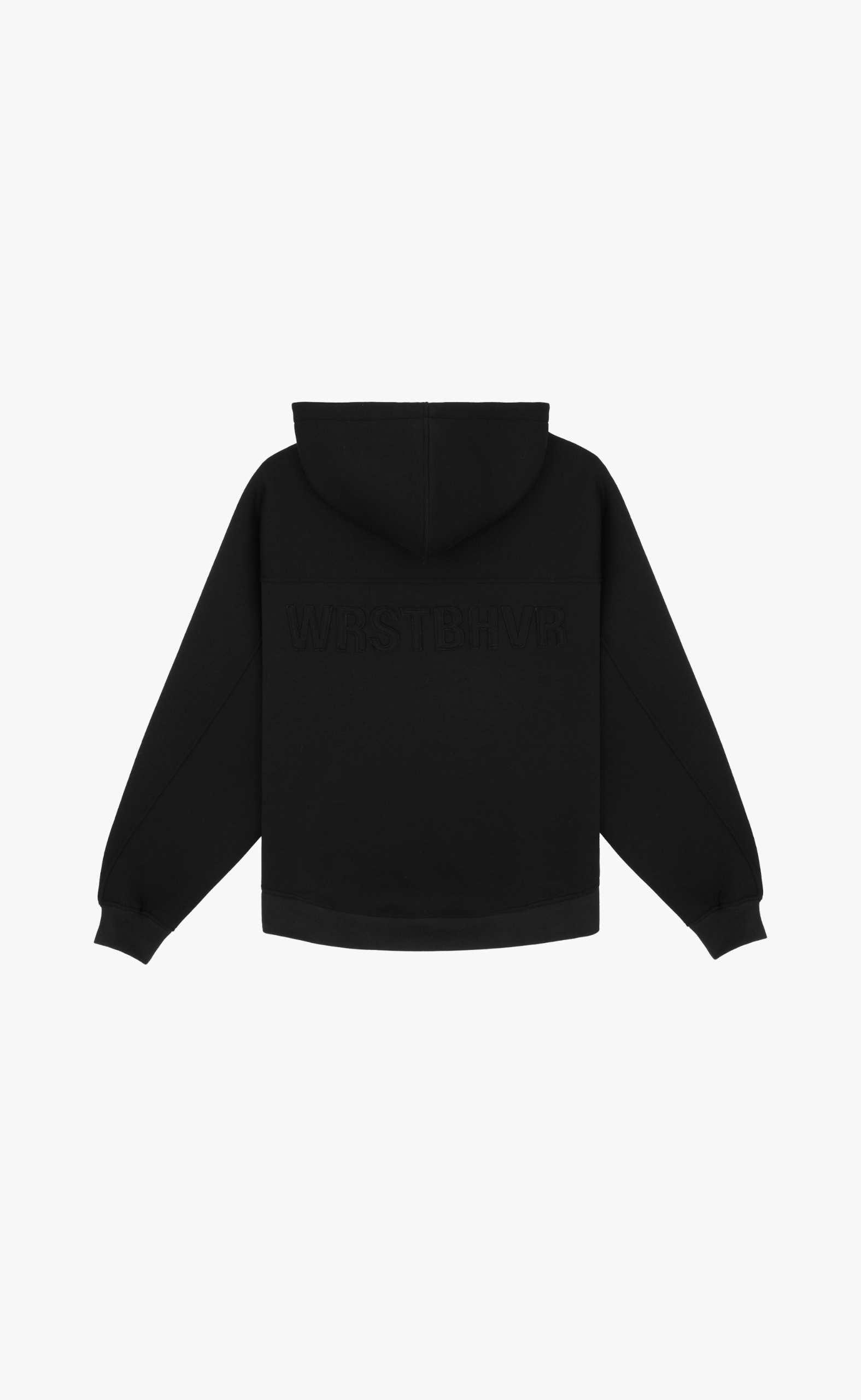 GRUVEN V2 ZIP BLACK HOODIE