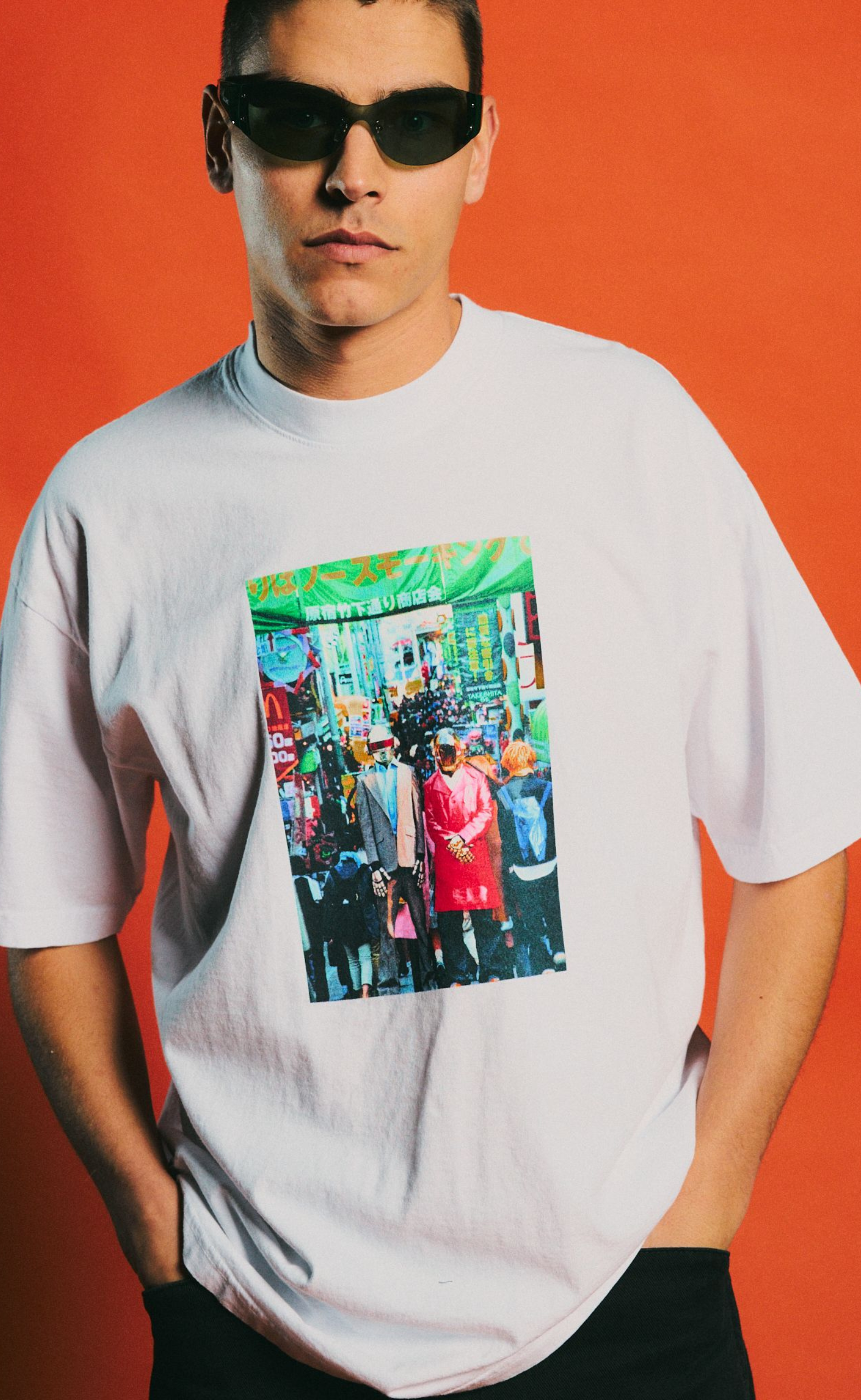 HARAJUKU WHITE T-SHIRT