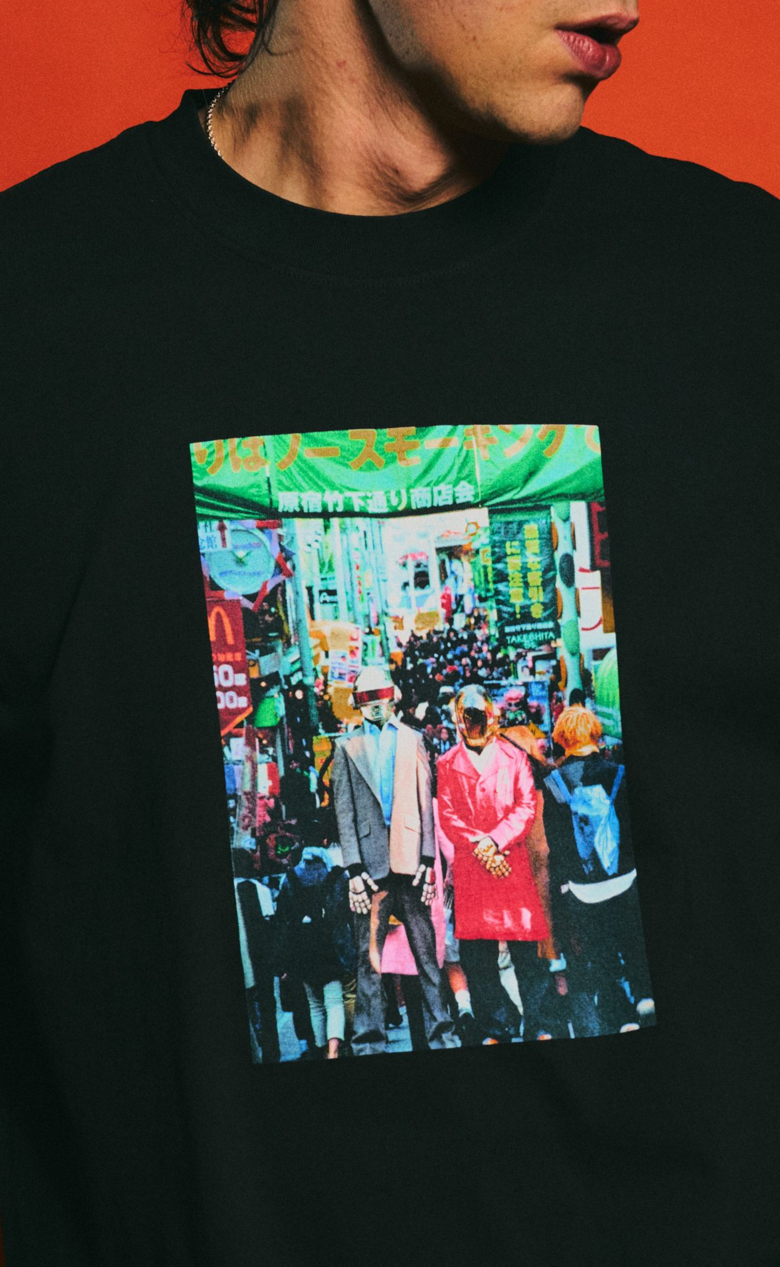 HARAJUKU BLACK T-SHIRT