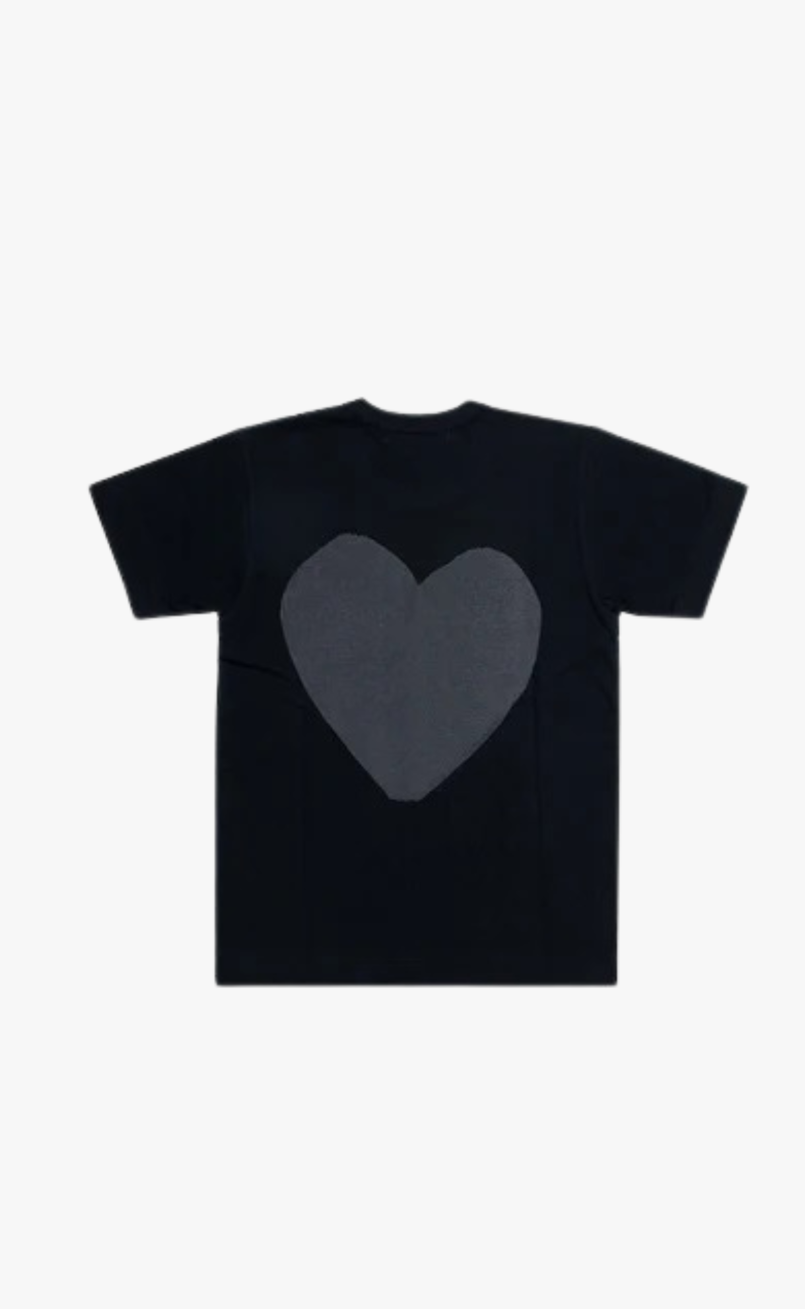 HART PRINT BLACK T-SHIRT