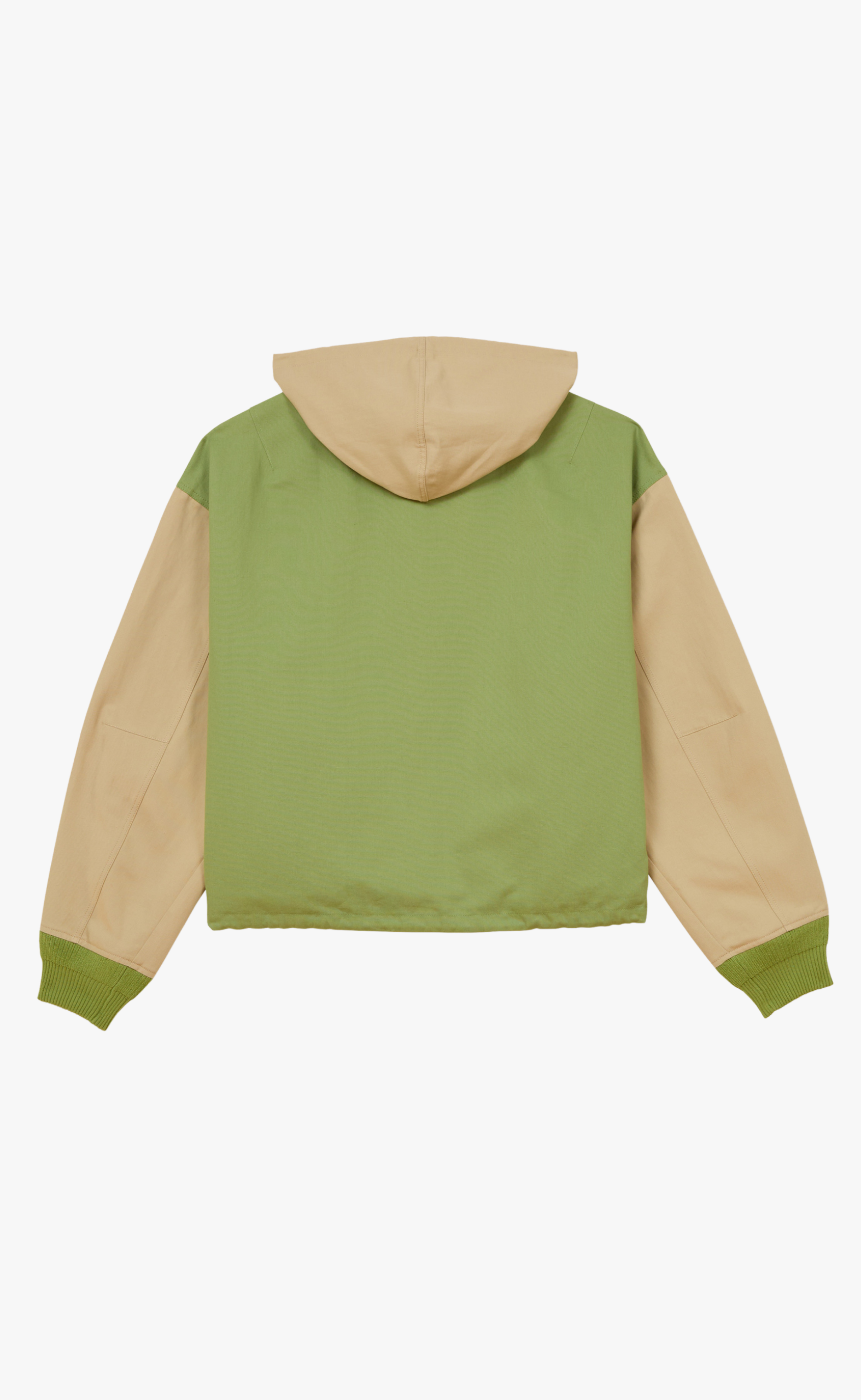 HOODED PARKA PALE KHAKI JACKT