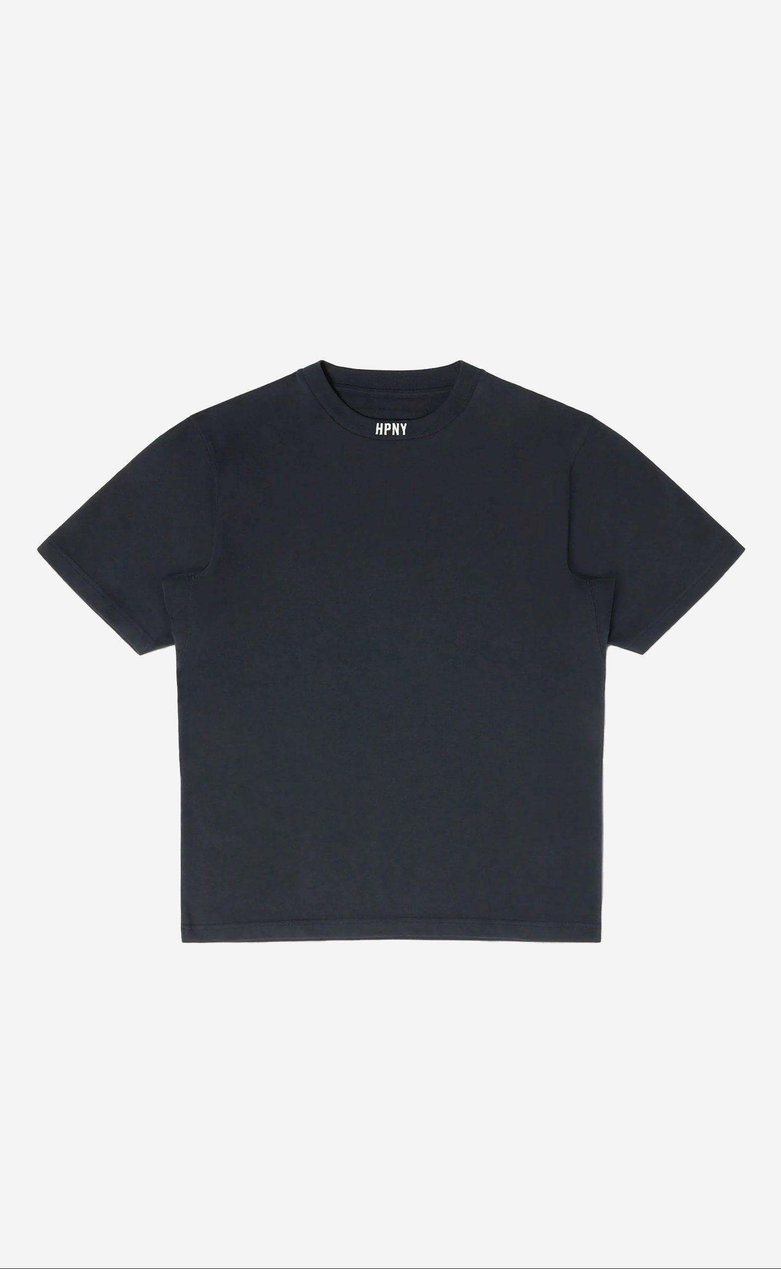 HPNY EMB SS TEE BLACK WHITE