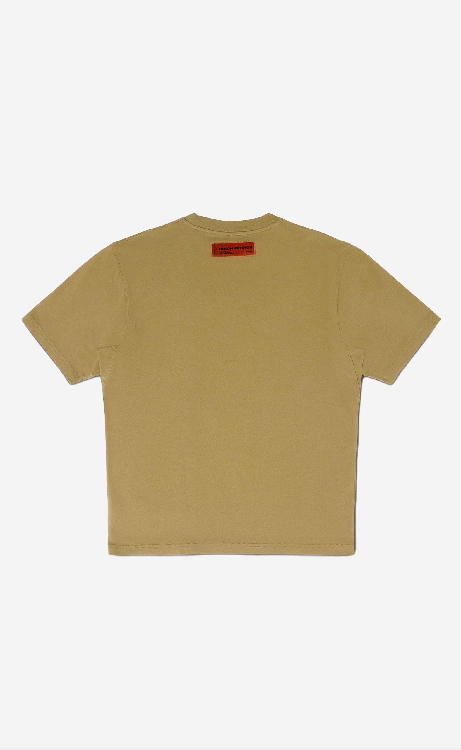 HPNY EMB SS TEE DARK OLIVE WHITE