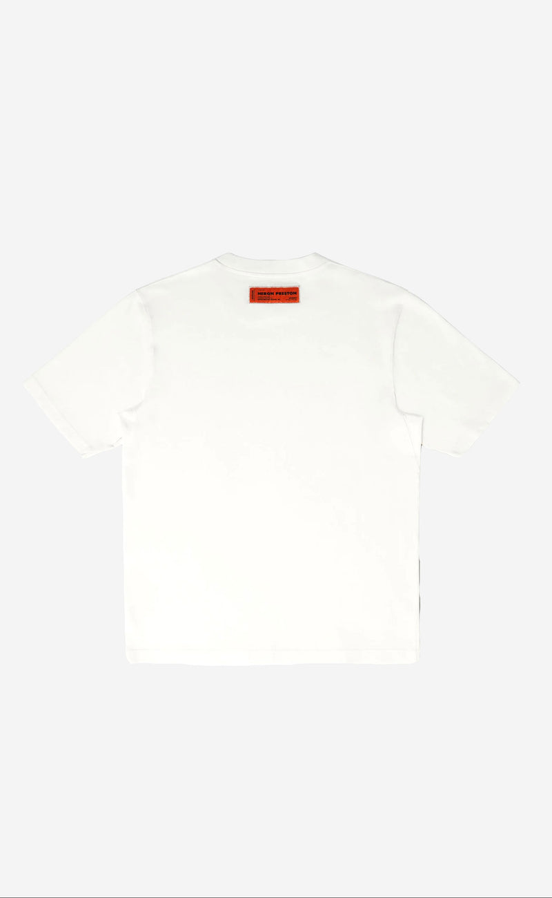 HPNY EMB SS TEE WHITE BLACK